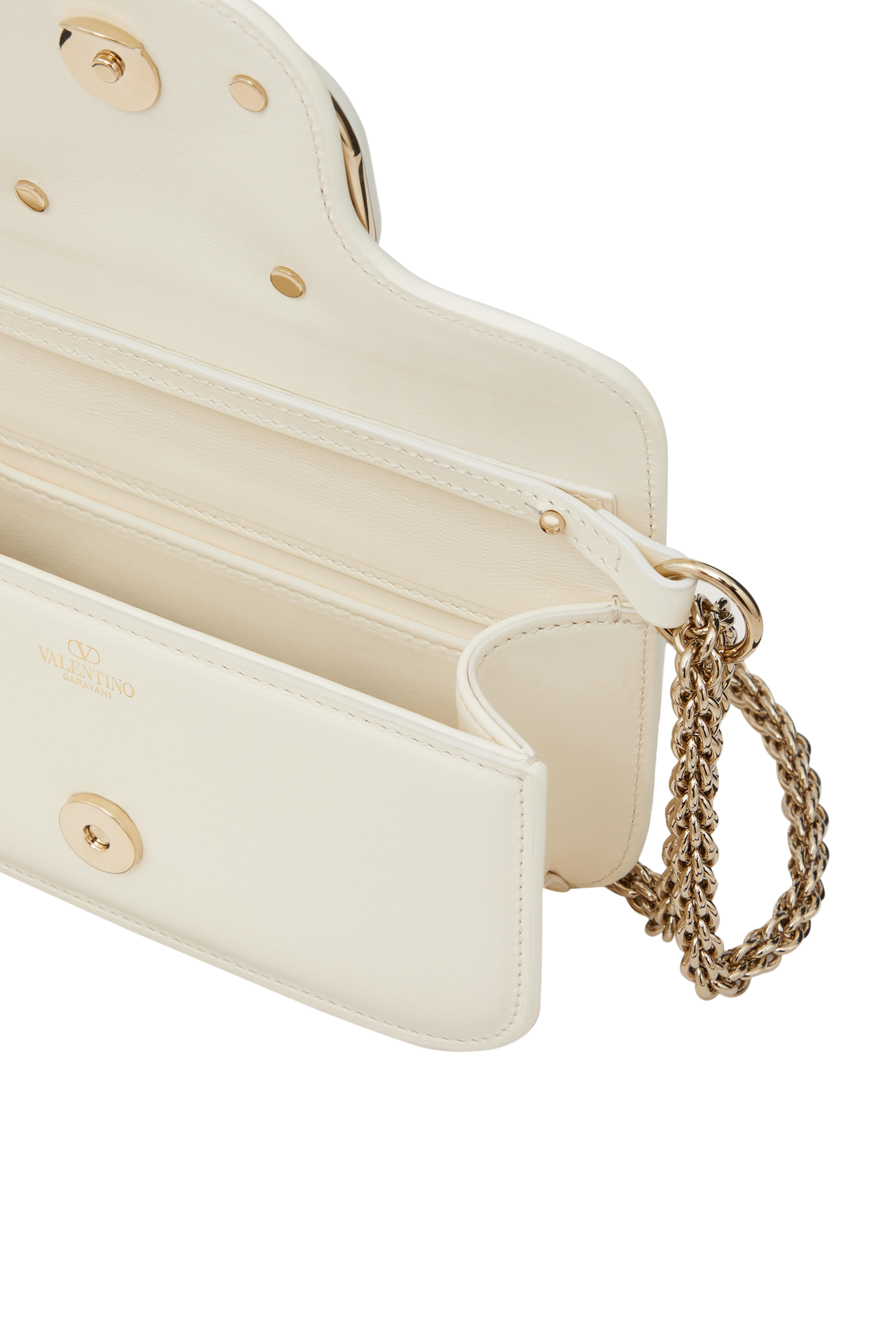 Small Loc&ograve; Calfskin Shoulder Bag