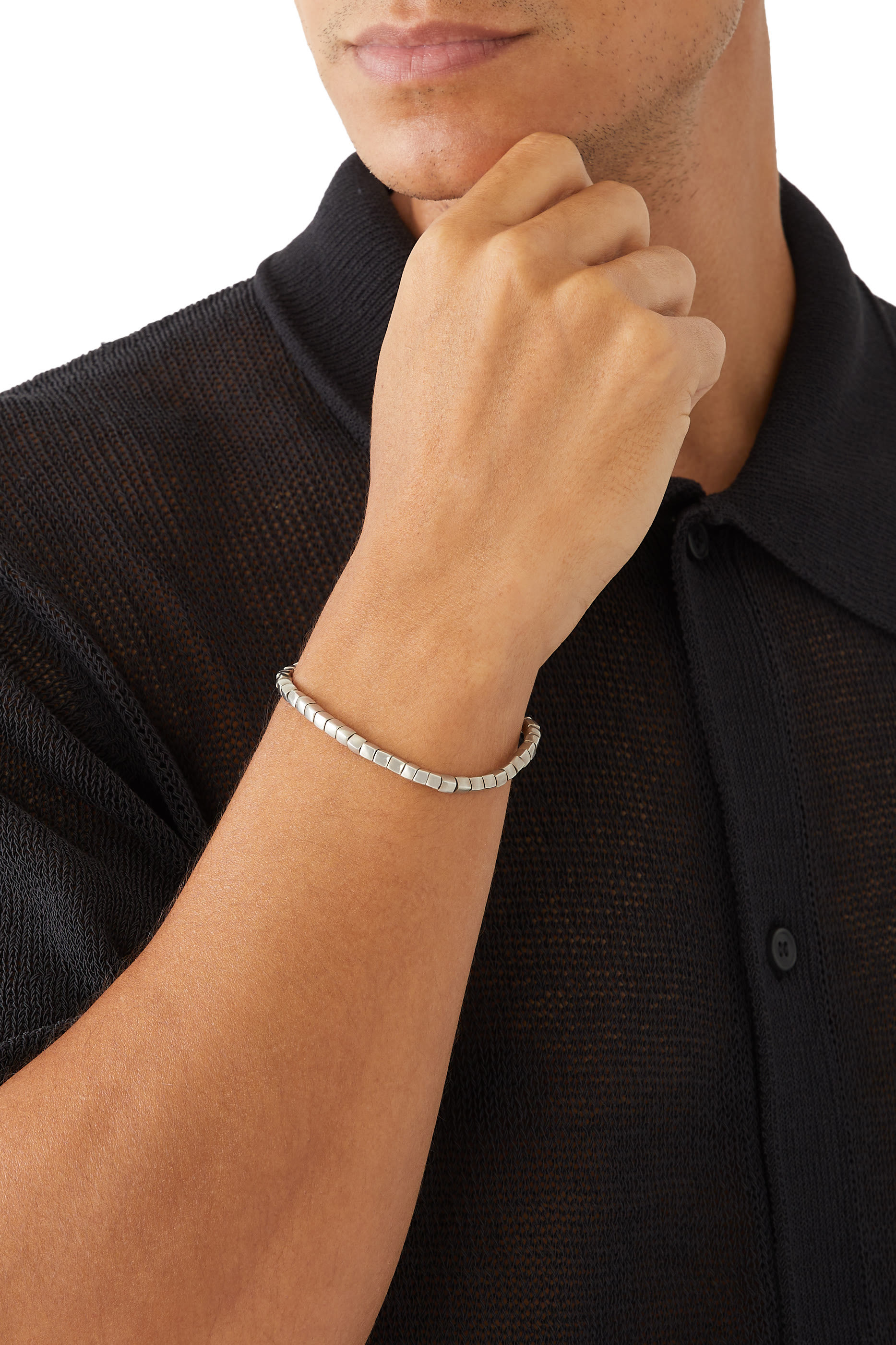 Spiritual Bead Cushion Bracelet