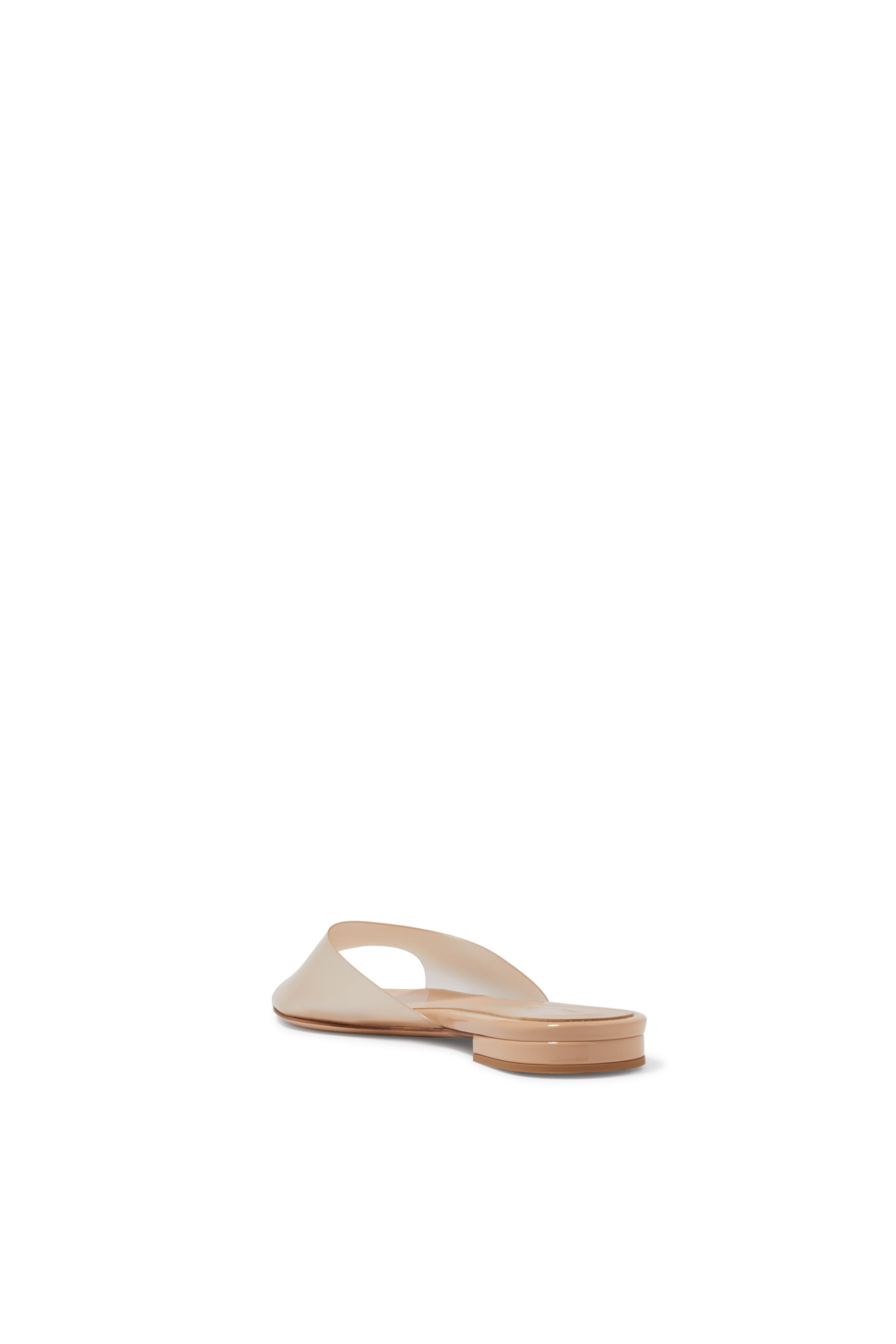 Elle Plexi Flat Sandals