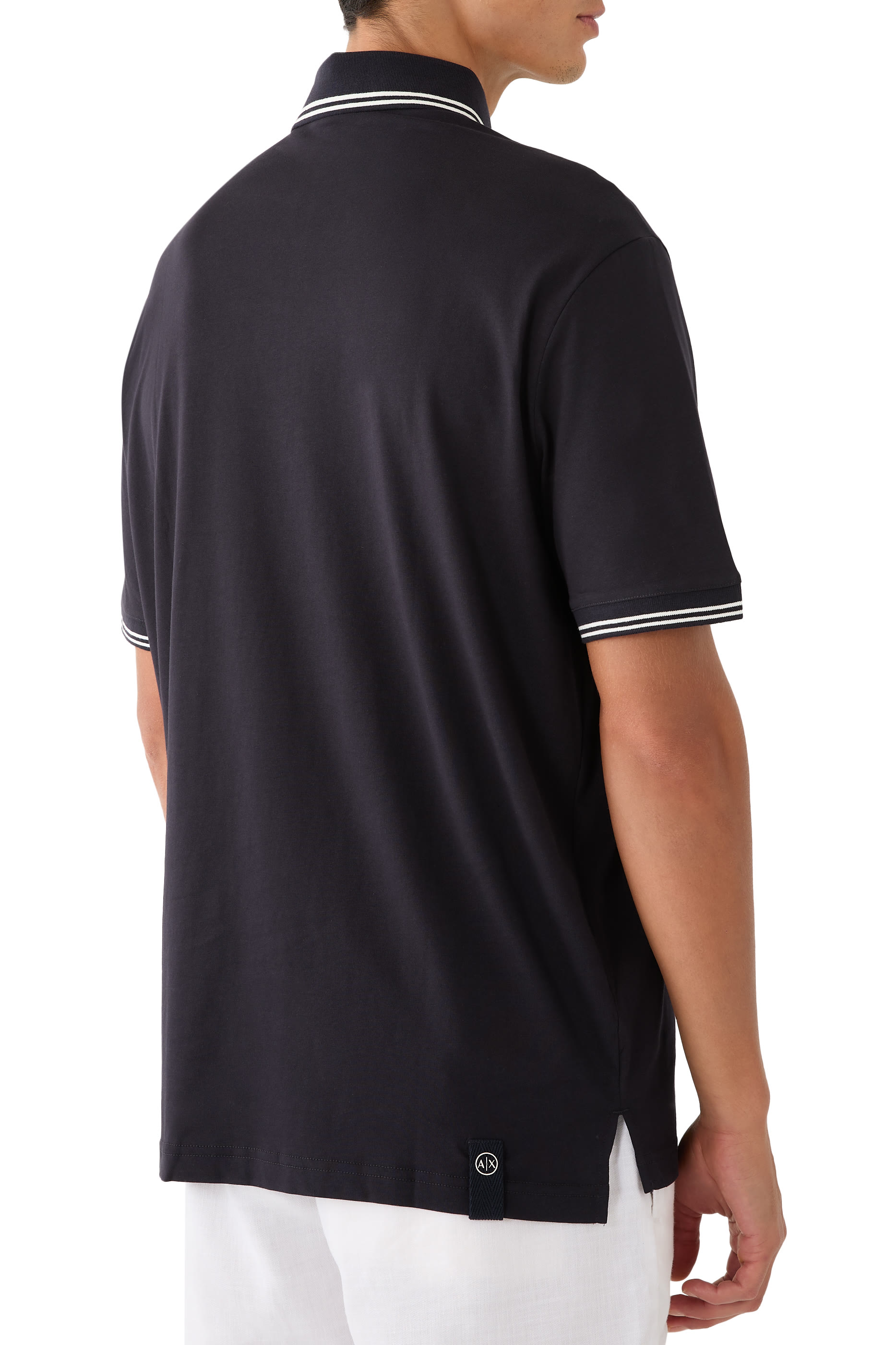 Logo Half-Button Polo Shirt