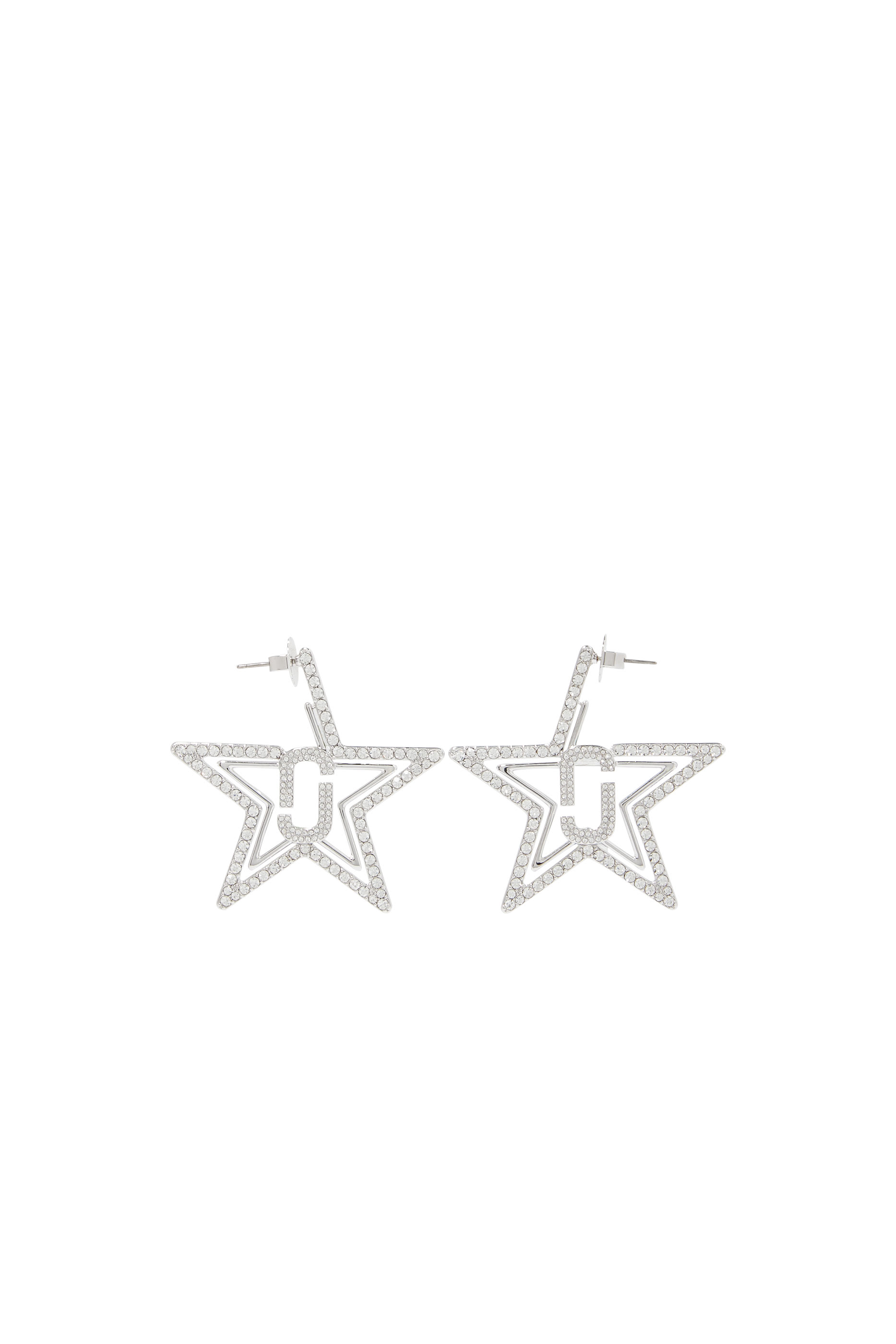 J Marc Star Hoop Earrings