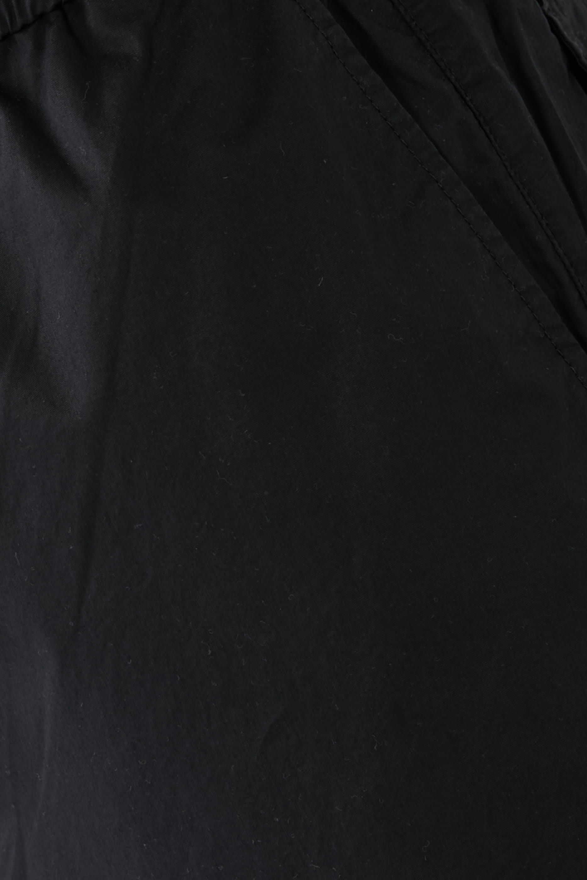 Oversized Cotton Twill Trousers with Drawstring