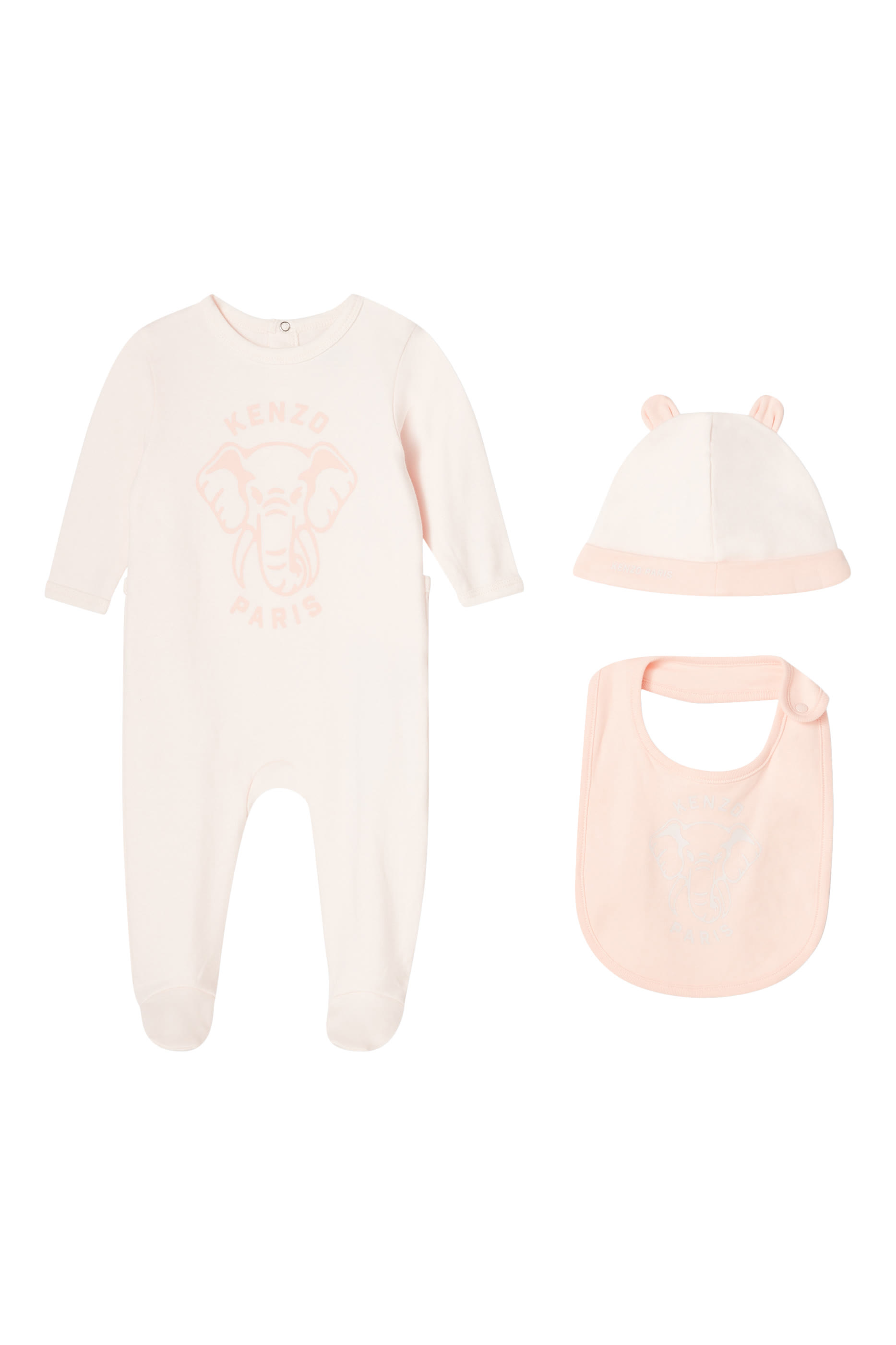 Kids Elephant Print Pajama Set
