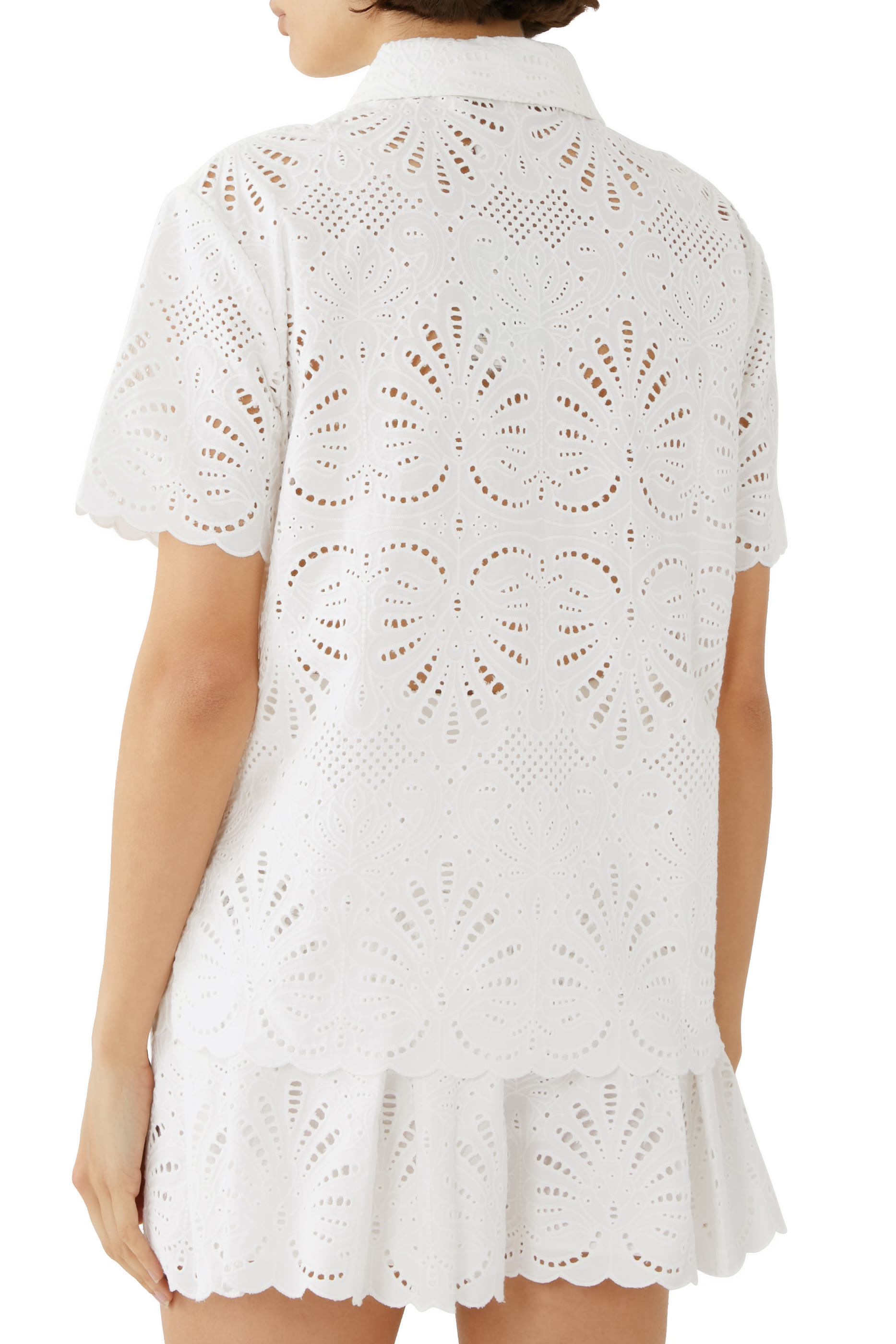 Cotton Embroidered Top