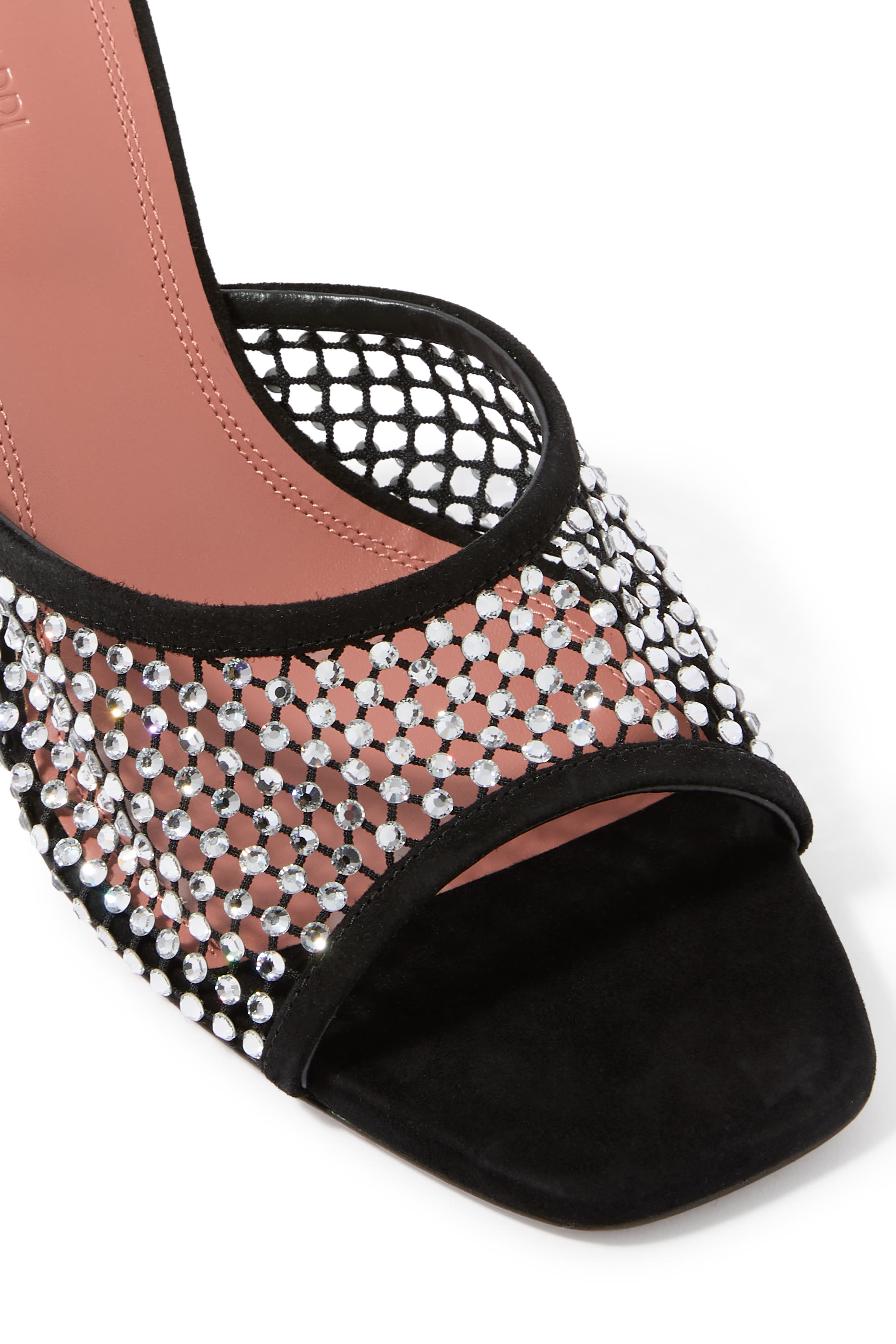 Lupita Crystal Net 70 Mules