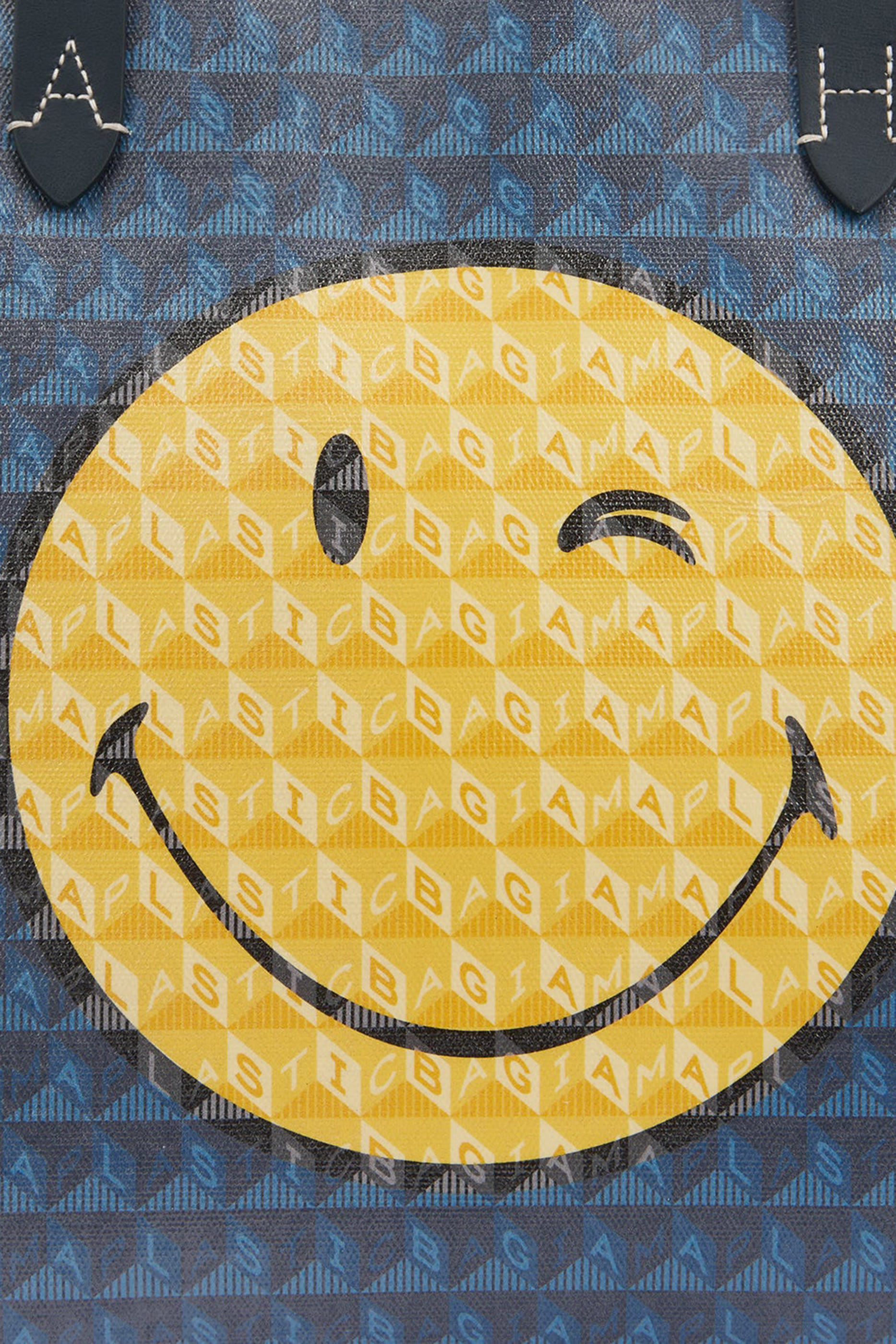 I Am A Plastic Bag Wink Zipped Tote