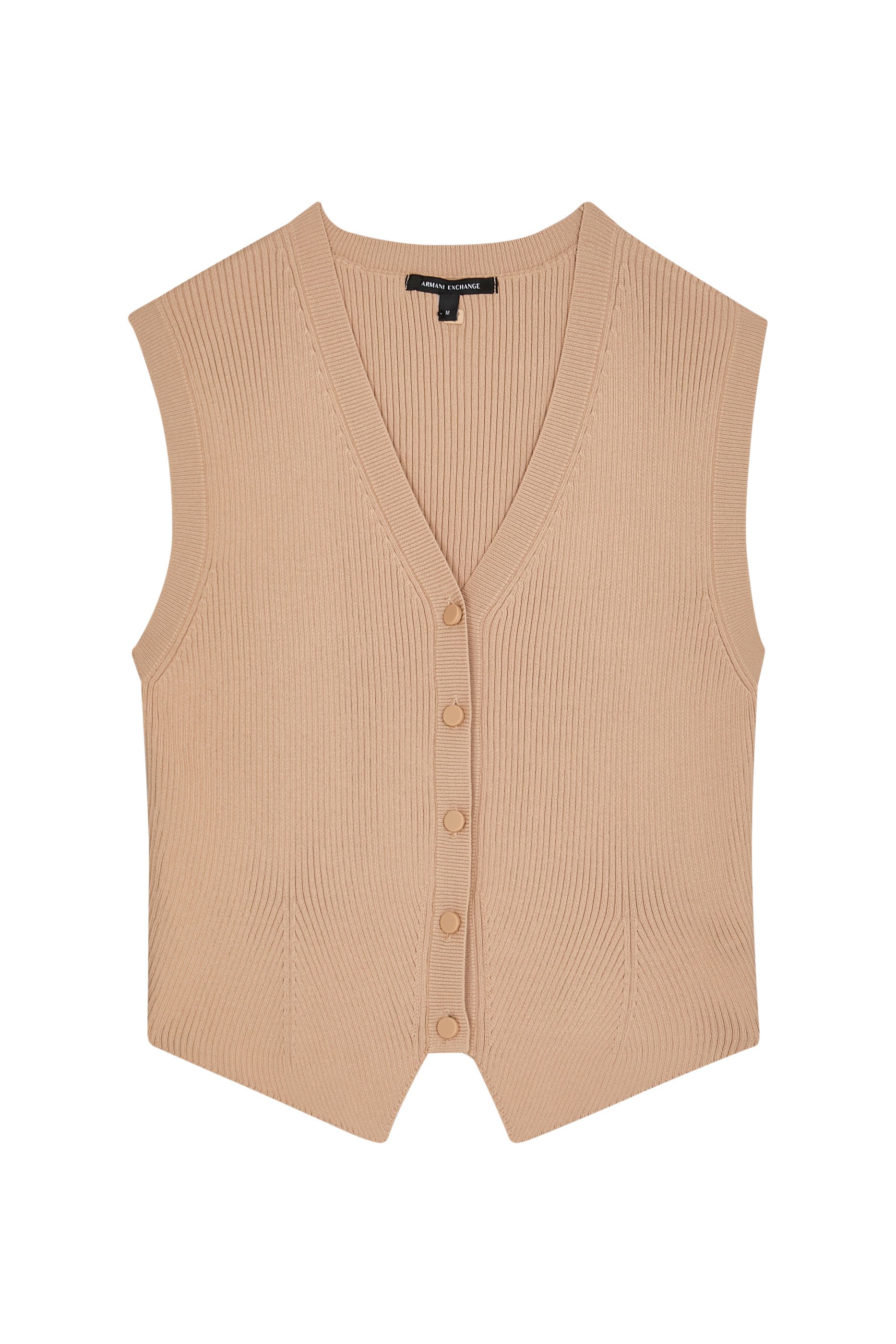 Salin de Giraud Sleeveless V-Neck Cardigan