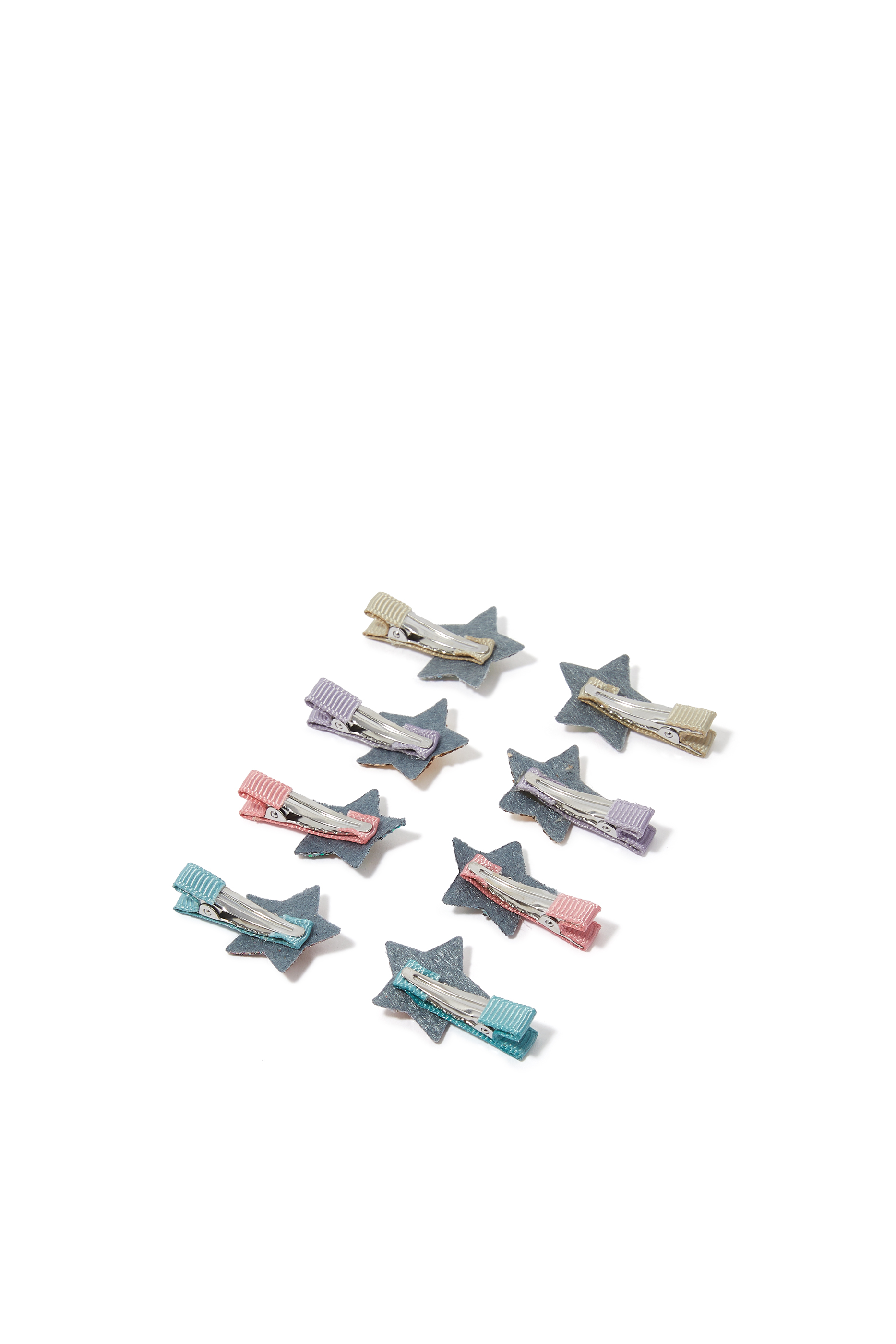 Kids Stellar Mini Clips, Set of 8