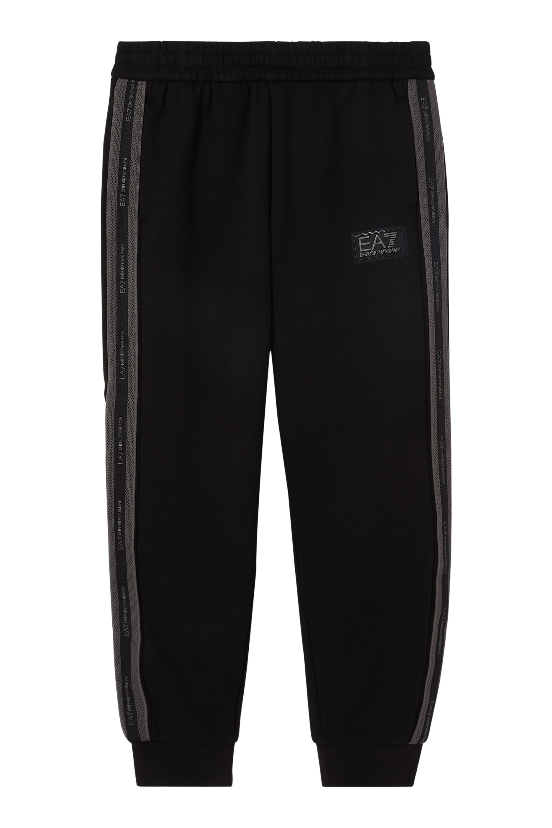 Kids EA7 Train Logo Tape Joggers
