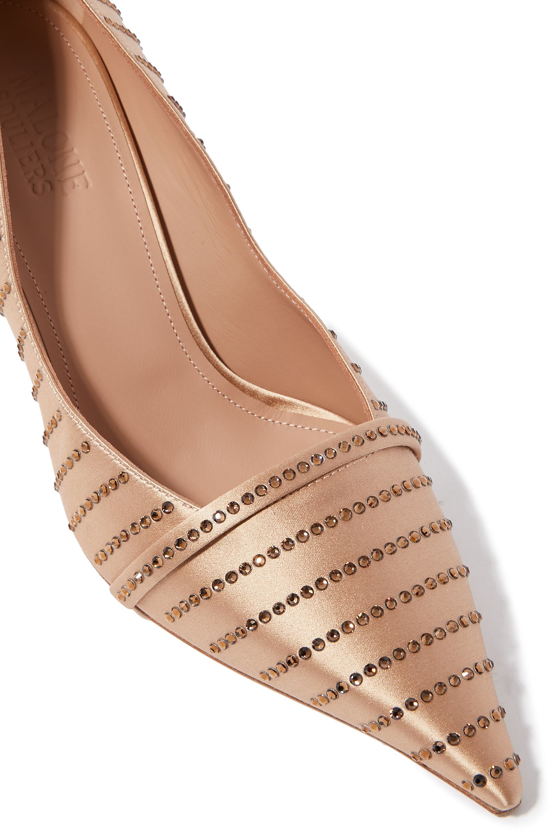 Pointed Toe 70 Leather Pumps