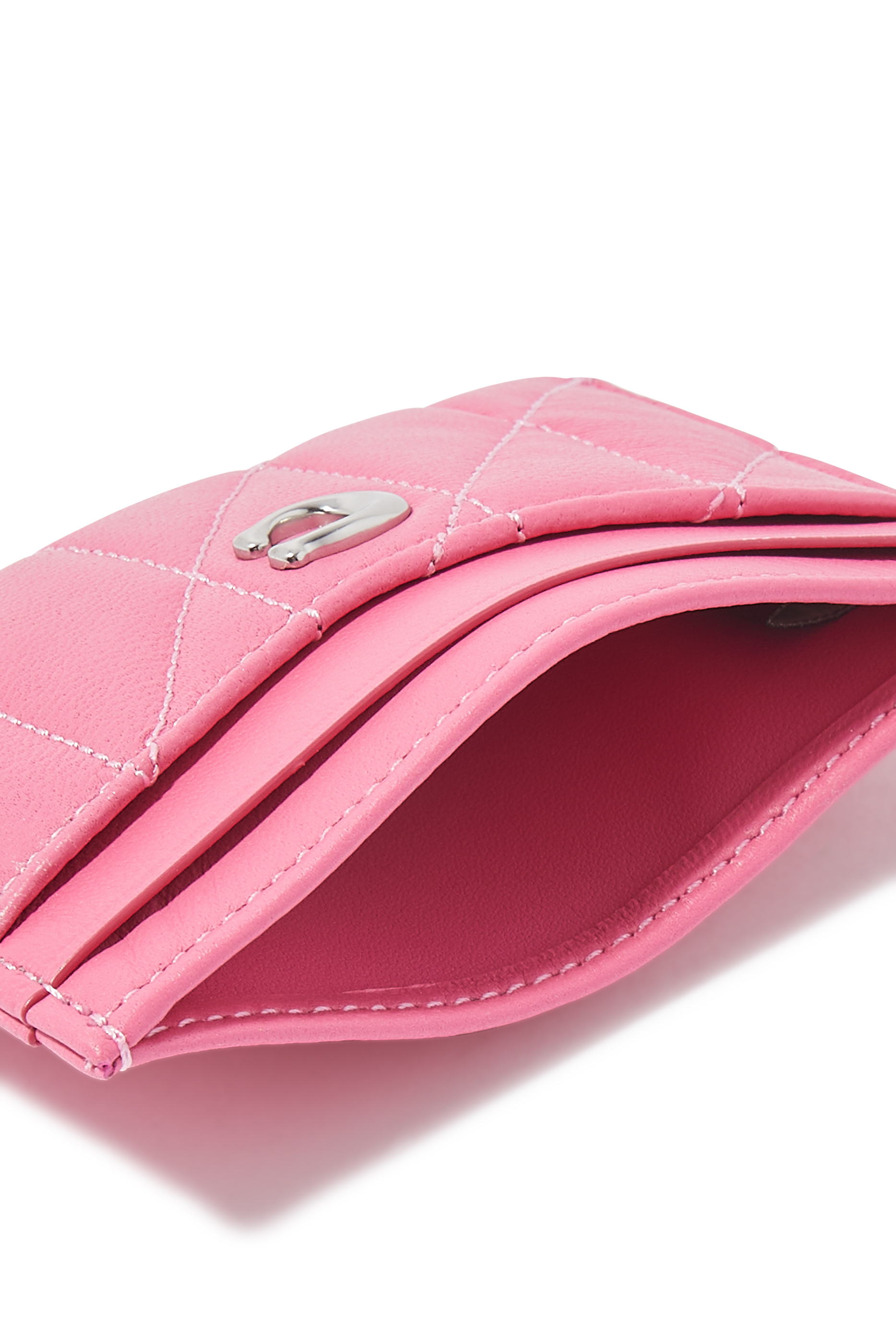 Essential Card Case With Pillow Quilting