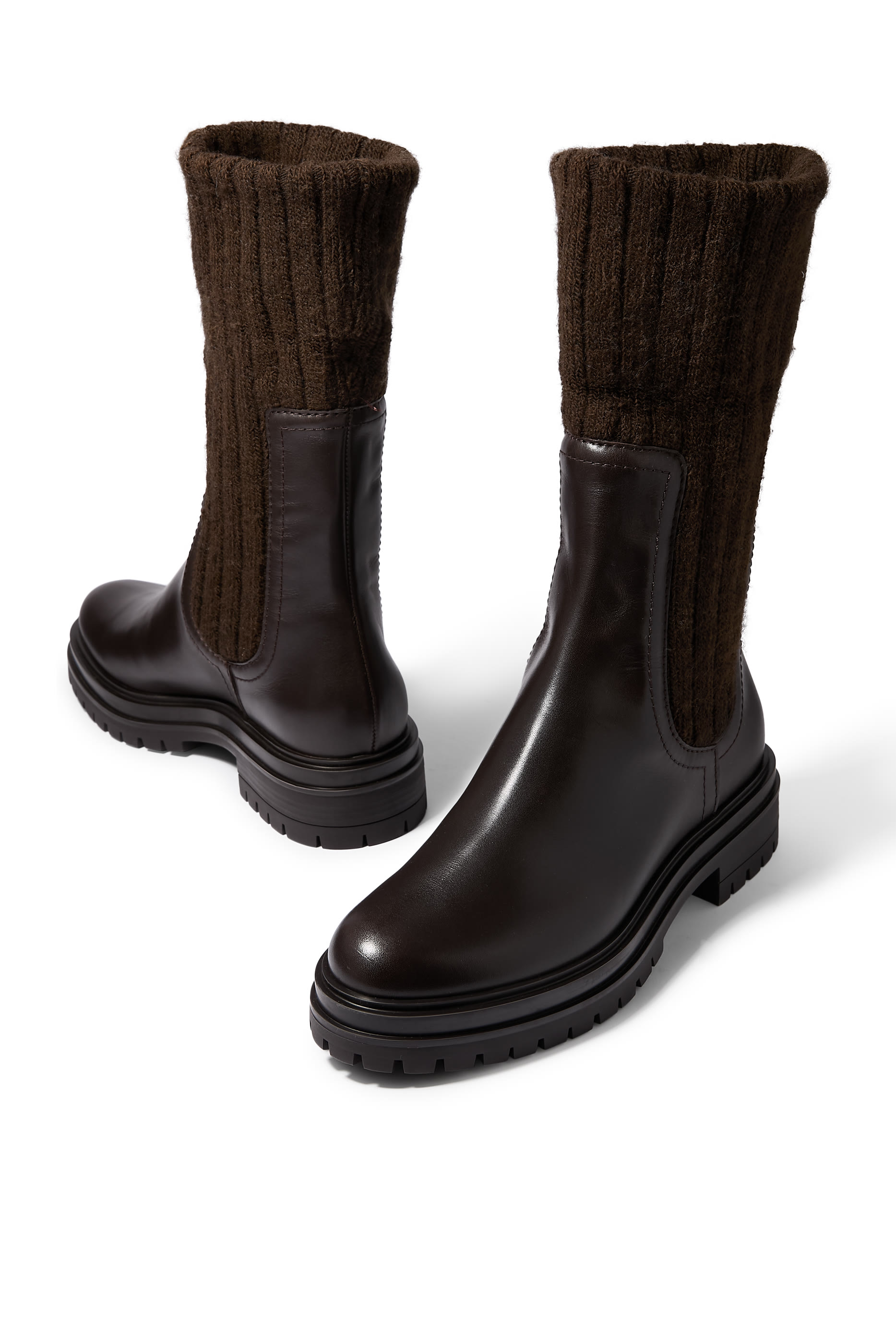 Tenney Chelsea Leather Boots