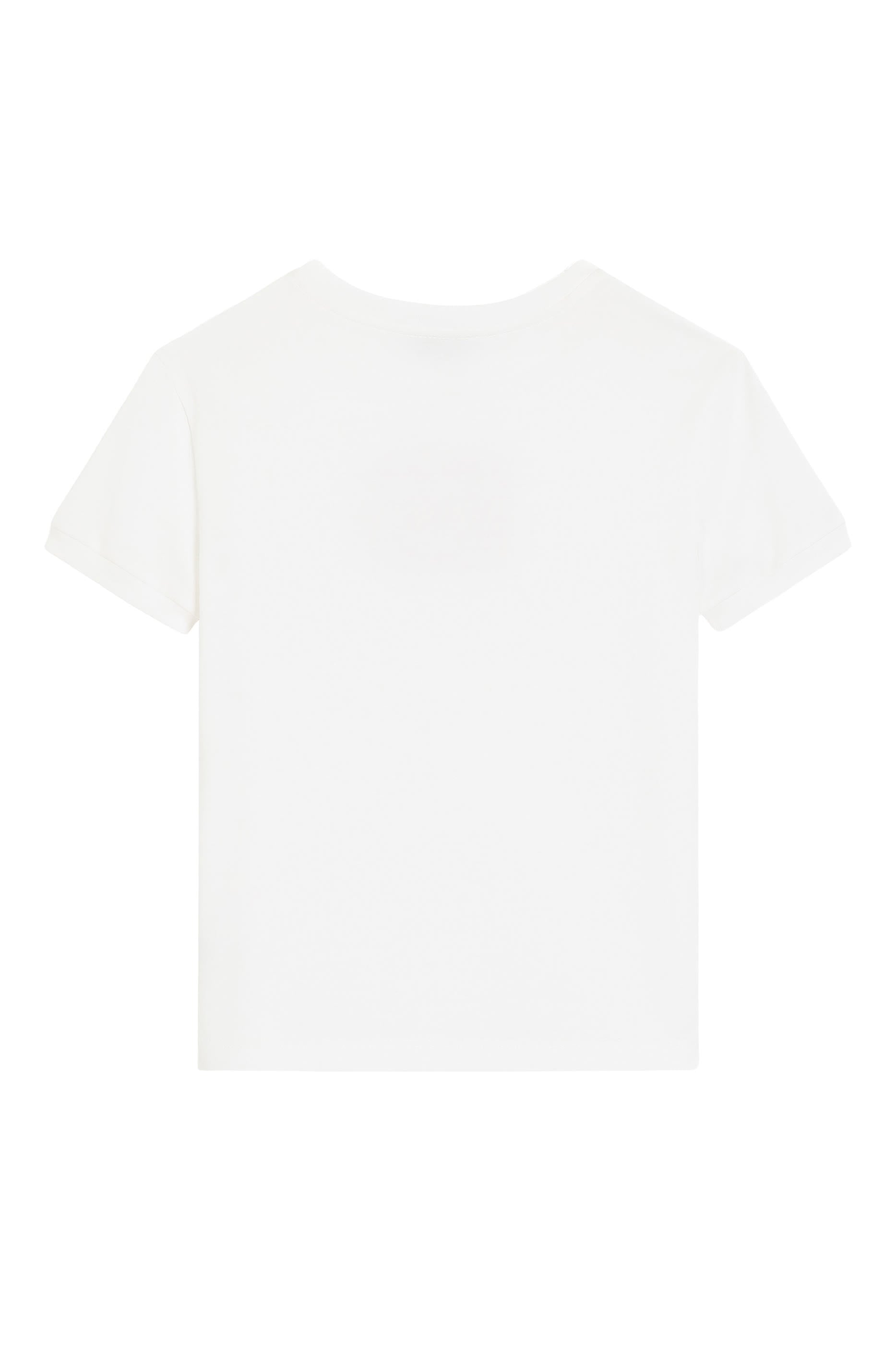 Kids Jersey T-Shirt with Rhinestones DG Logo 