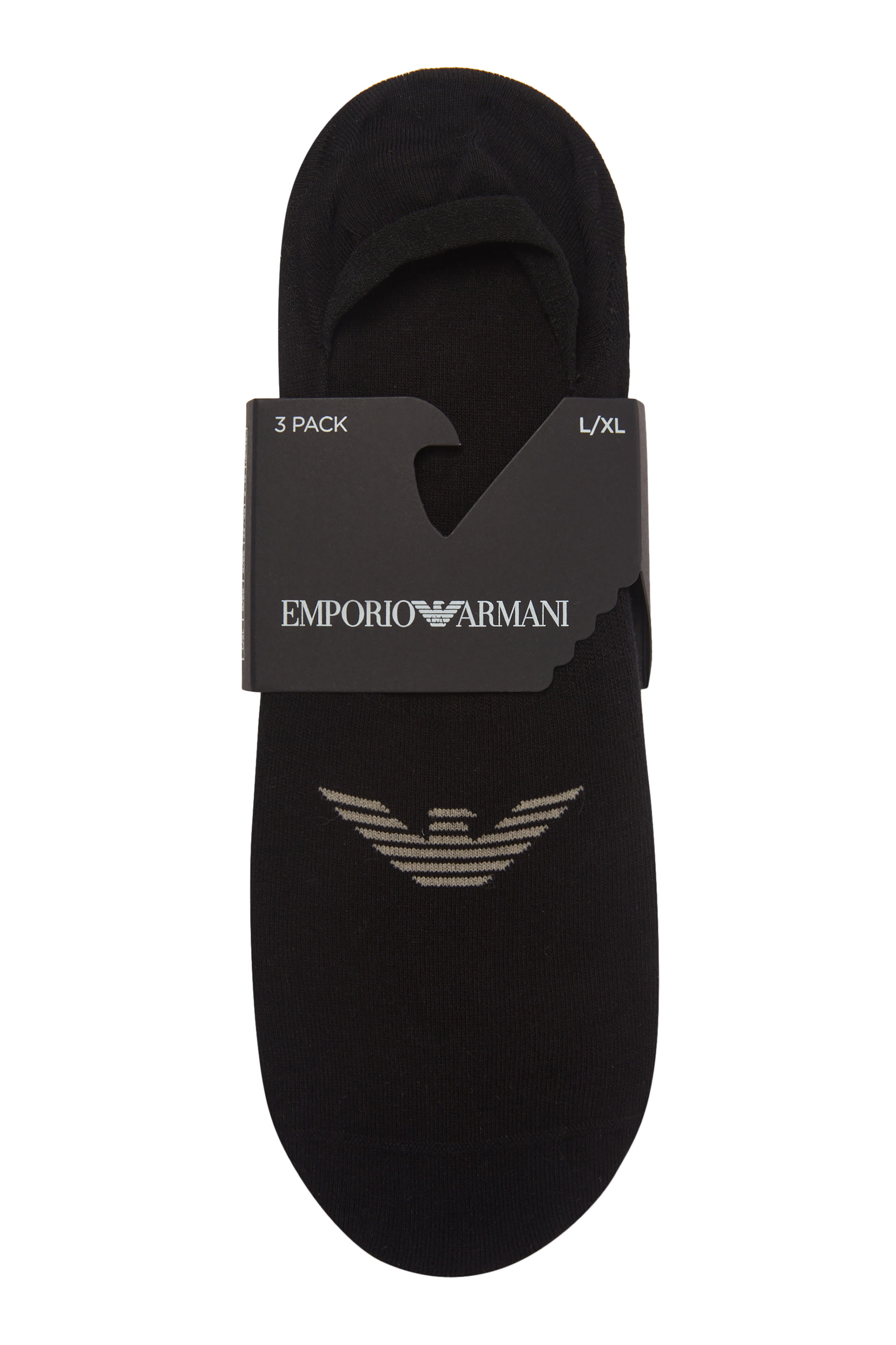  Eagle Logo Footie Socks - Pack of 3