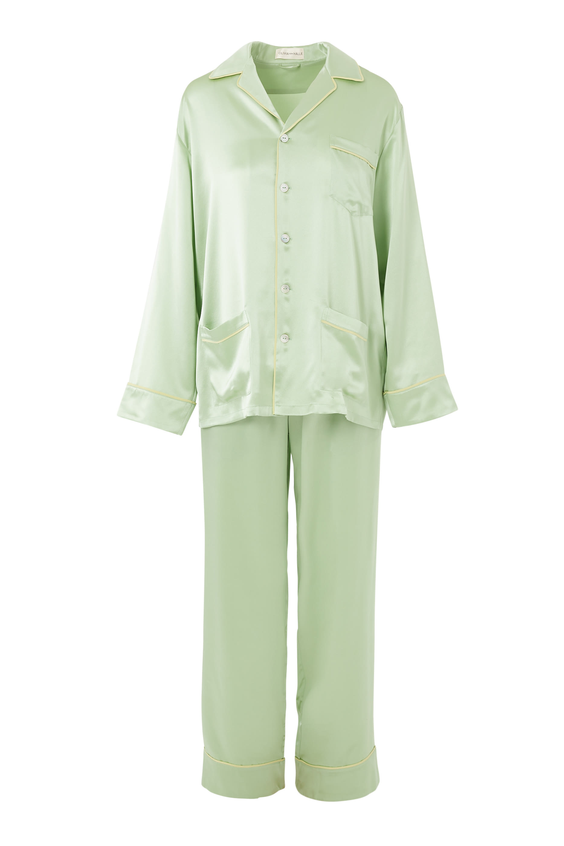 Yves Silk Satin Pajamas