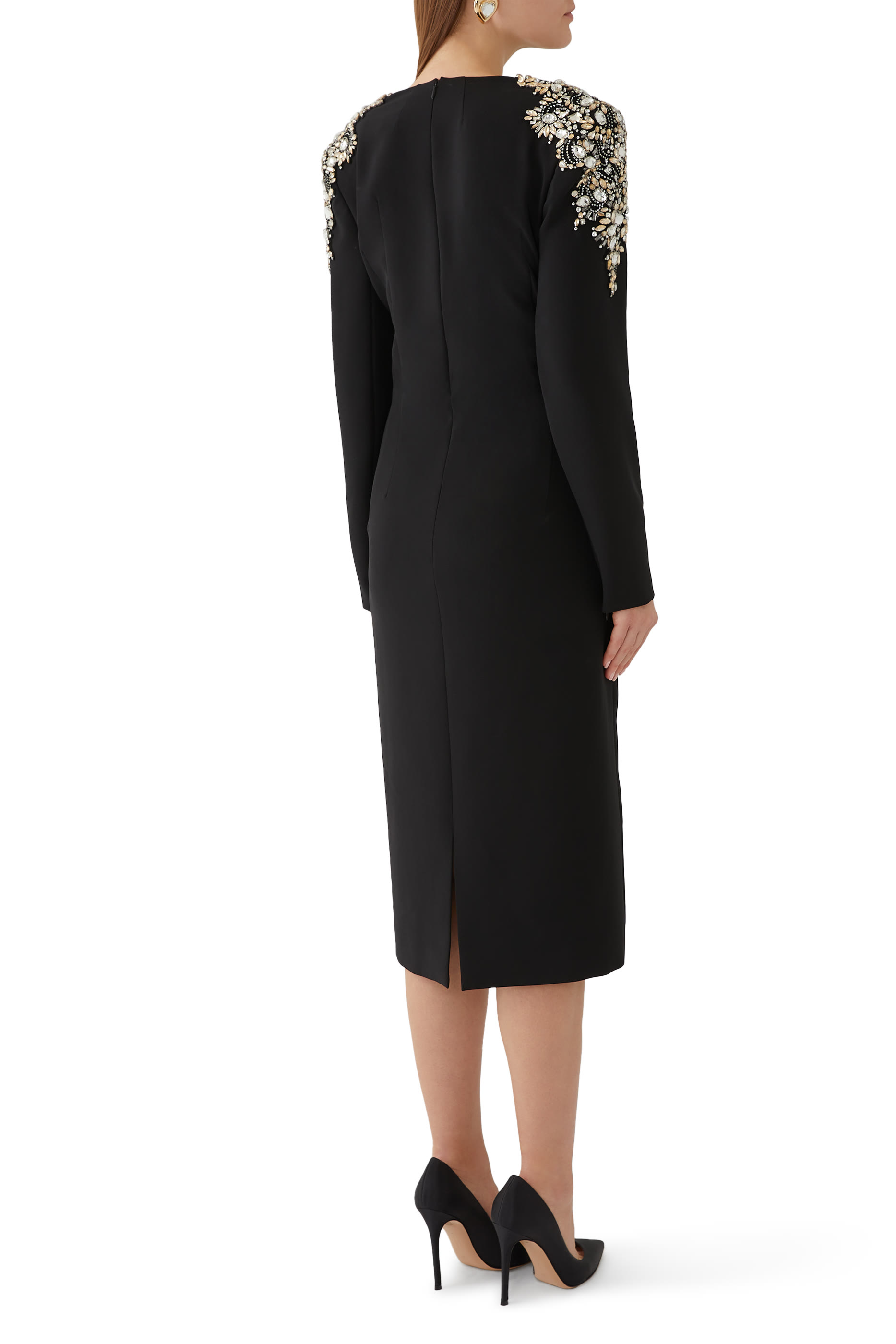 Rosabel Crystal-Embellished Dress