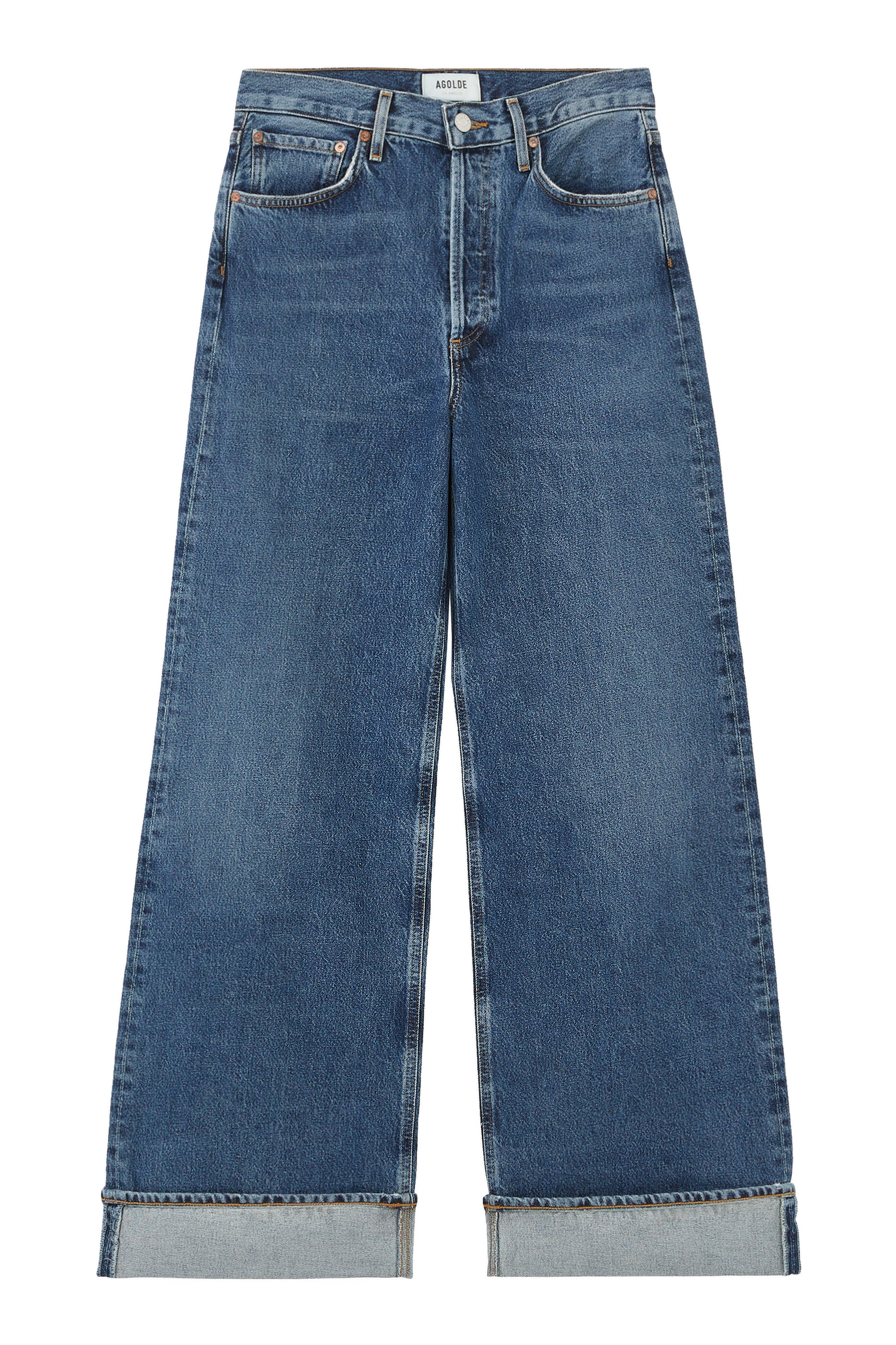 Dame Wide-Leg Jeans