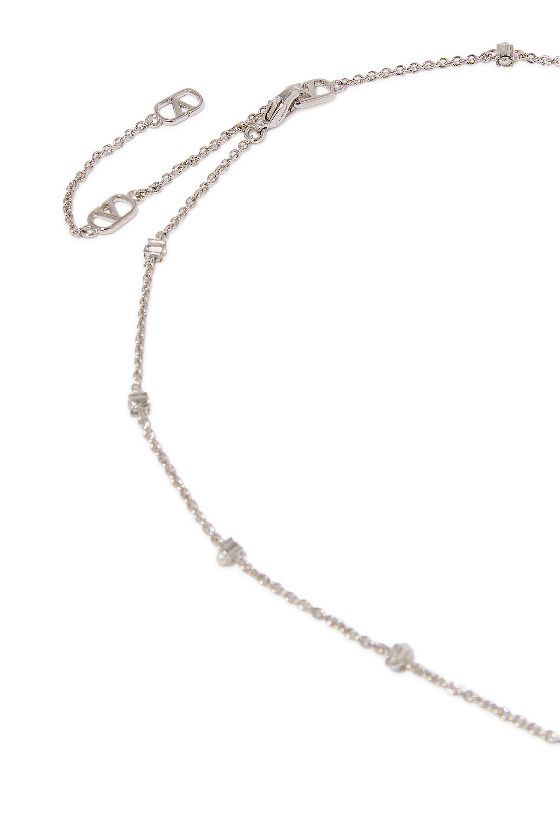 VLogo Signature Pearl Necklace