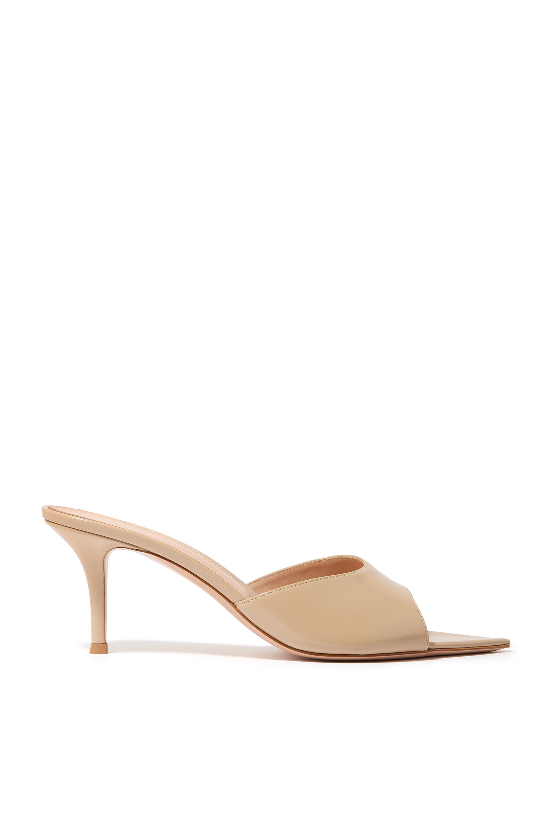 Elle 70 Patent Leather Mules