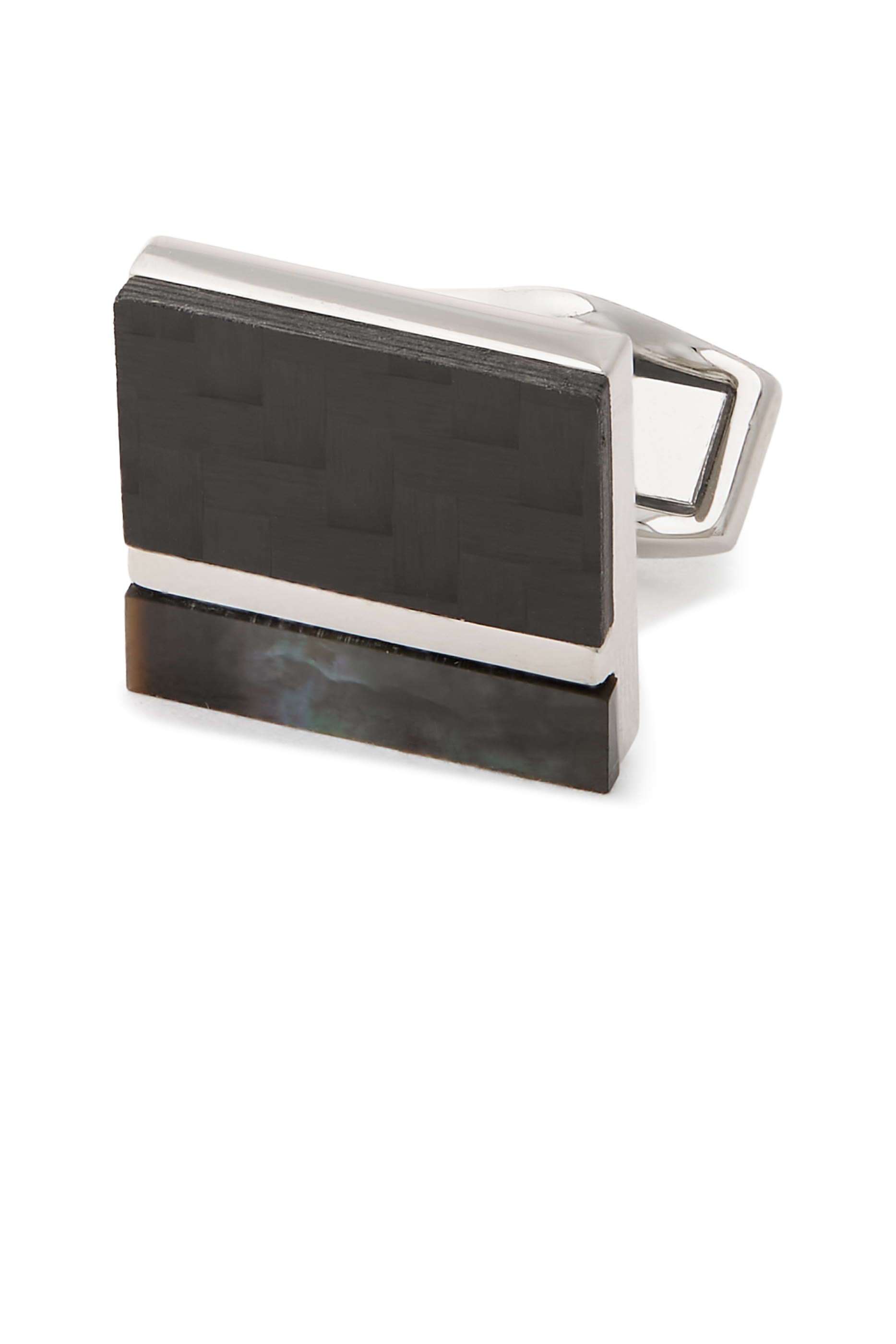 Thompson Carbon Enhance Cufflinks, Bronze Plated & Carbon Fibre