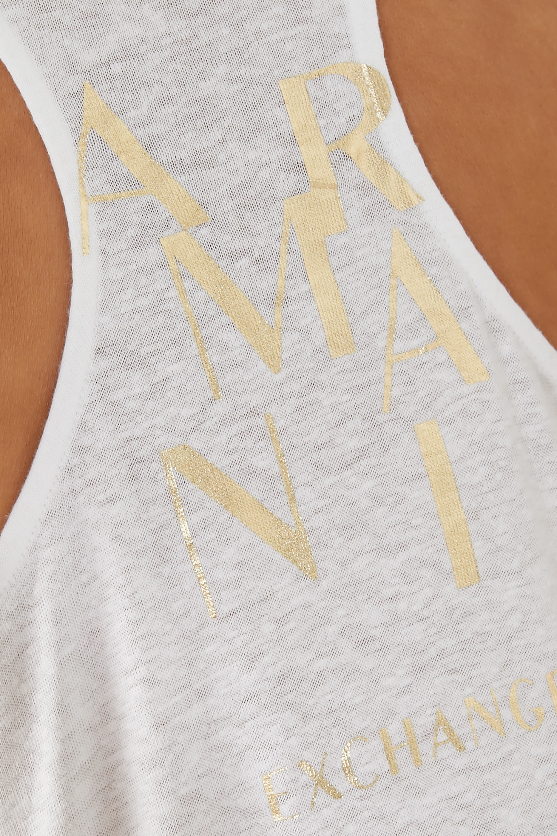 Logo Print Oversized Tank Top