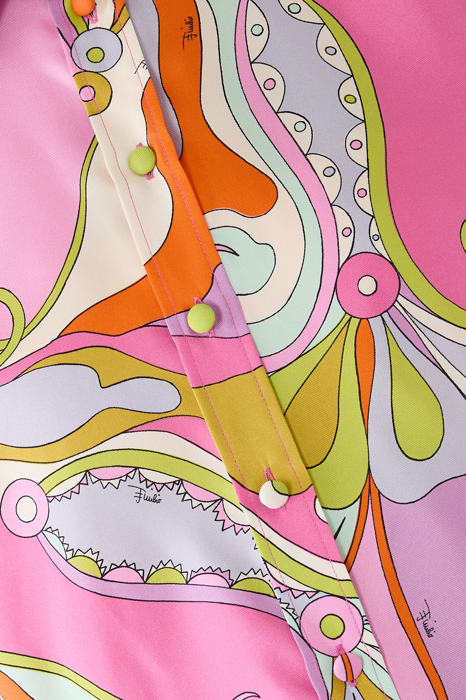 Orchidee Print Shirt
