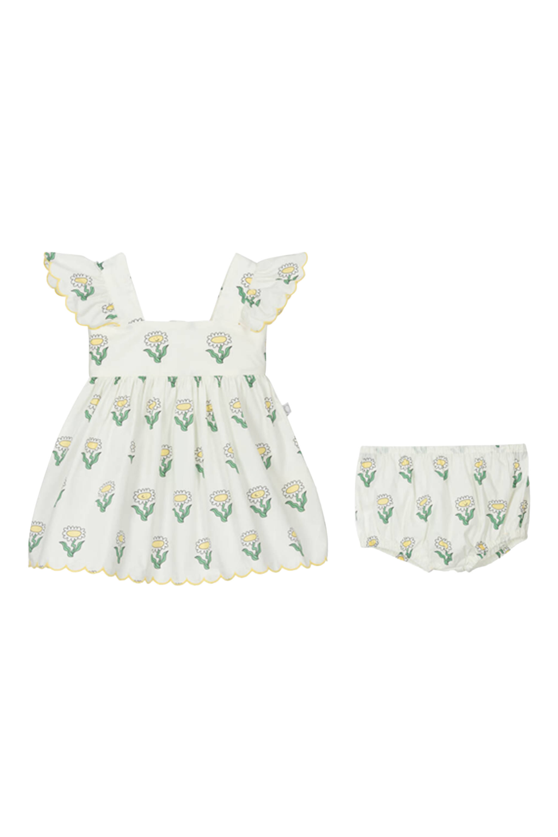Kids Daisy Dress & Bloomer Set