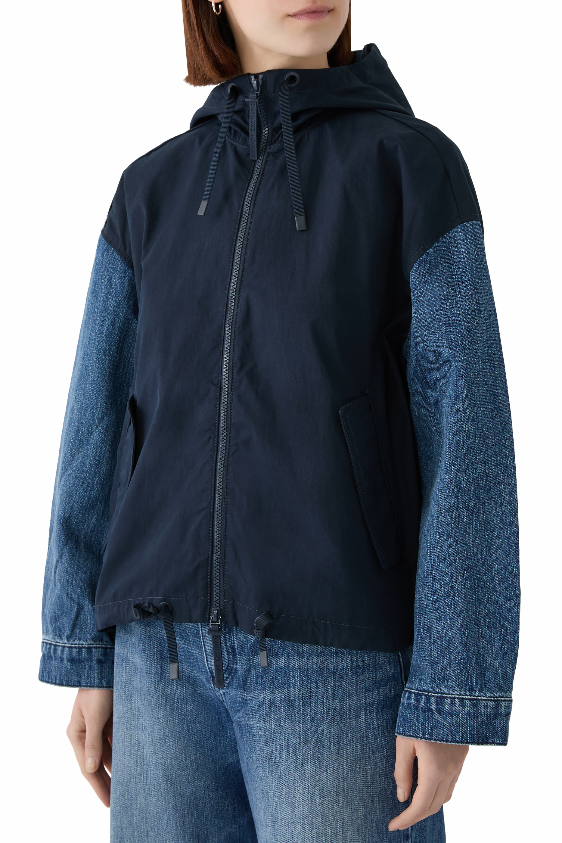 Full Zip Denim Jacket