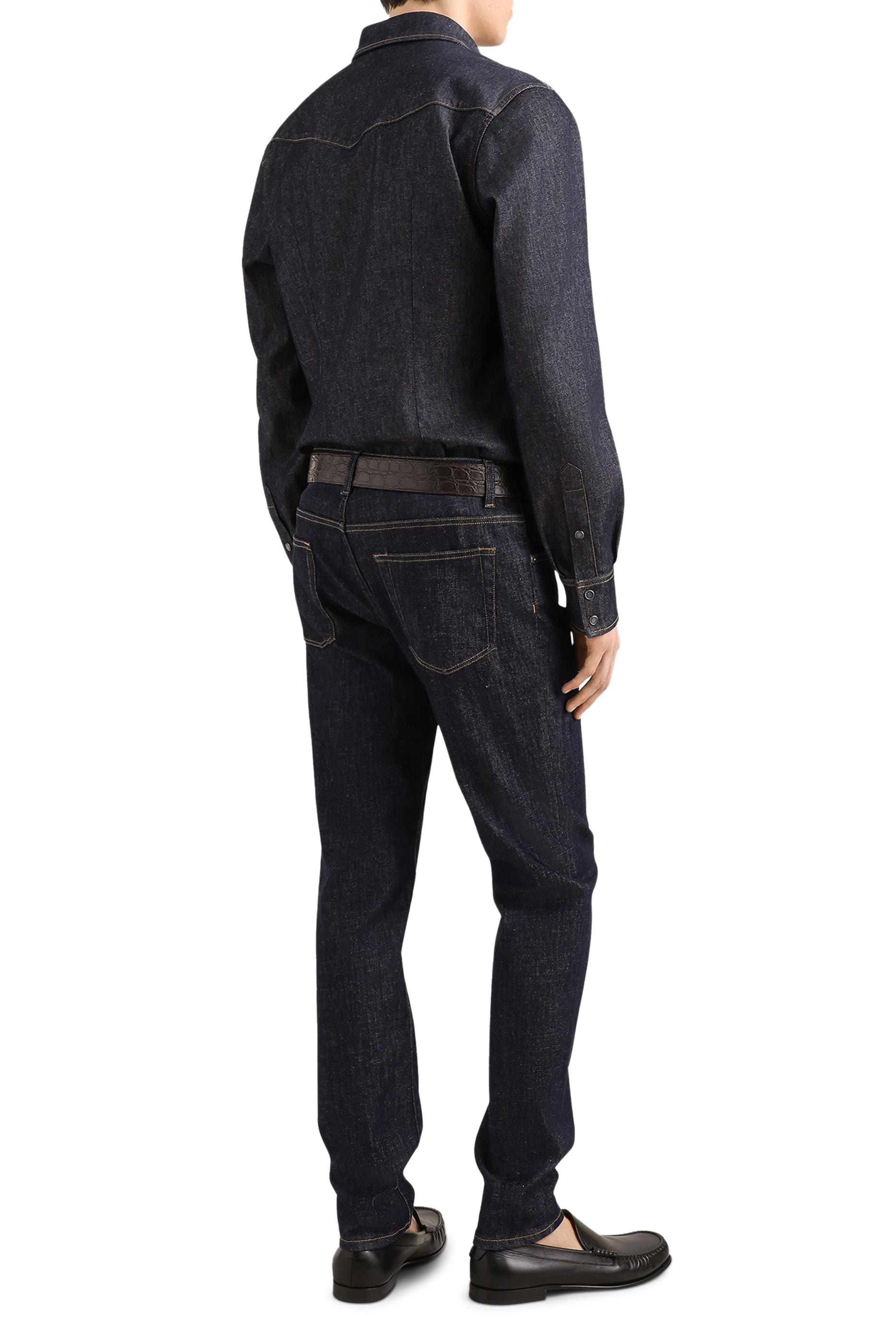 Slim-Fit Cotton Stretch Jeans