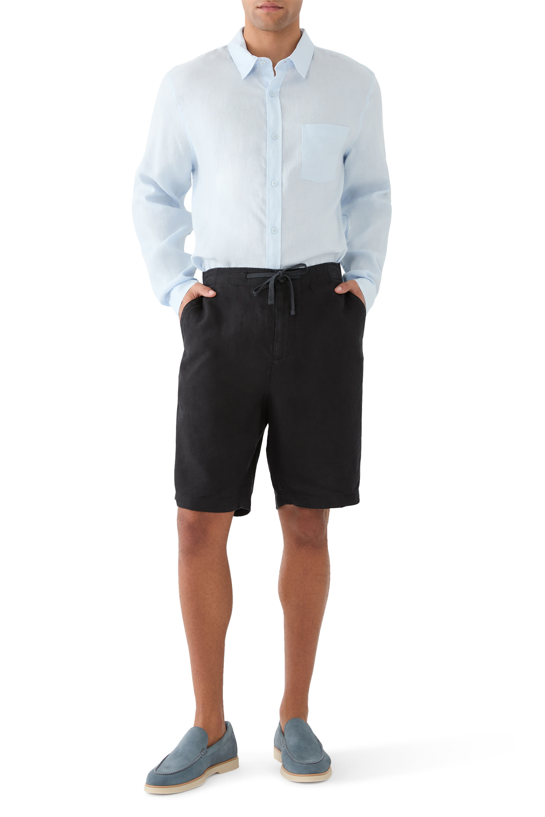 Linen Long-Sleeve Shirt