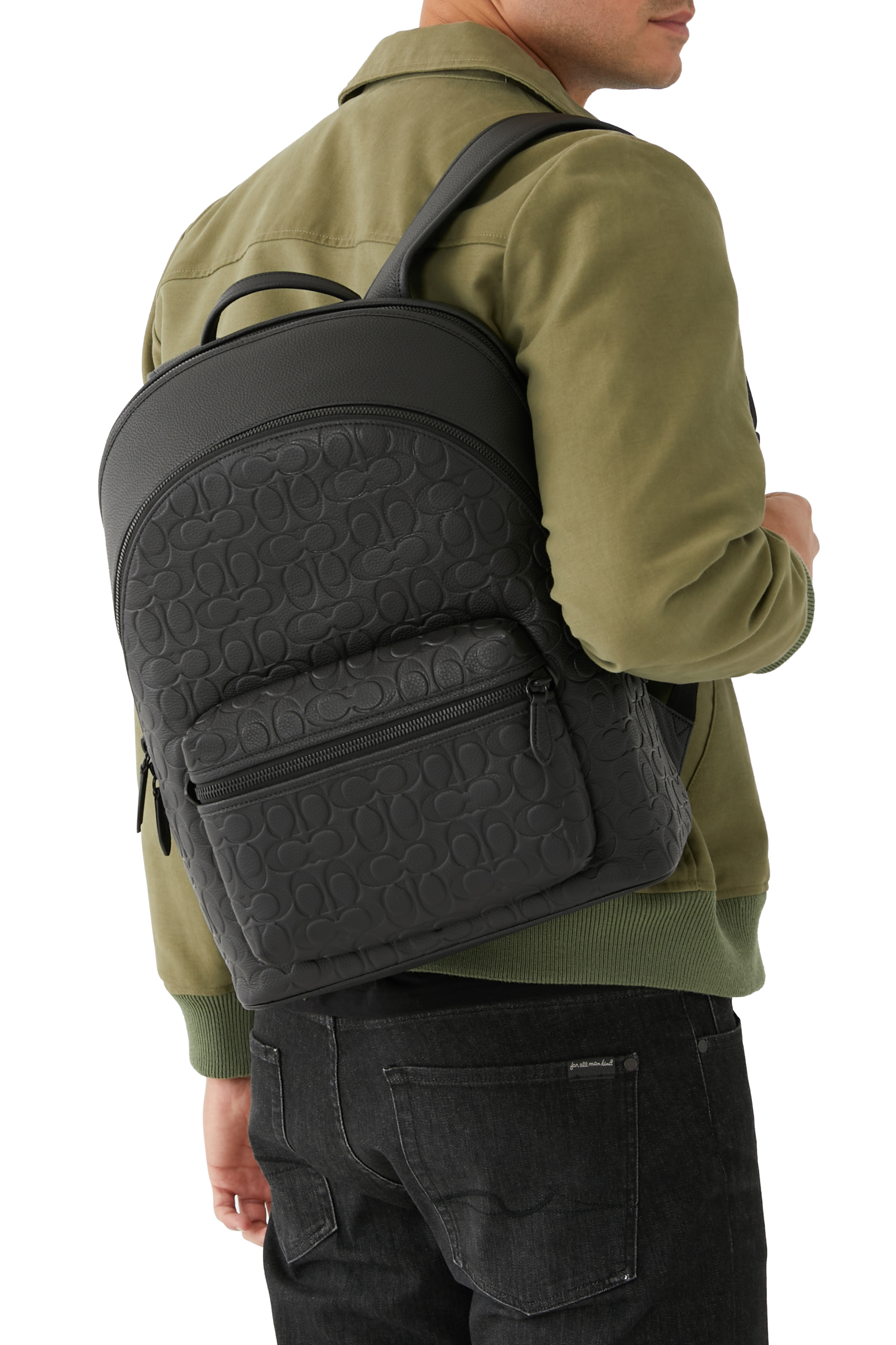 Charter Signature Leather Backpack