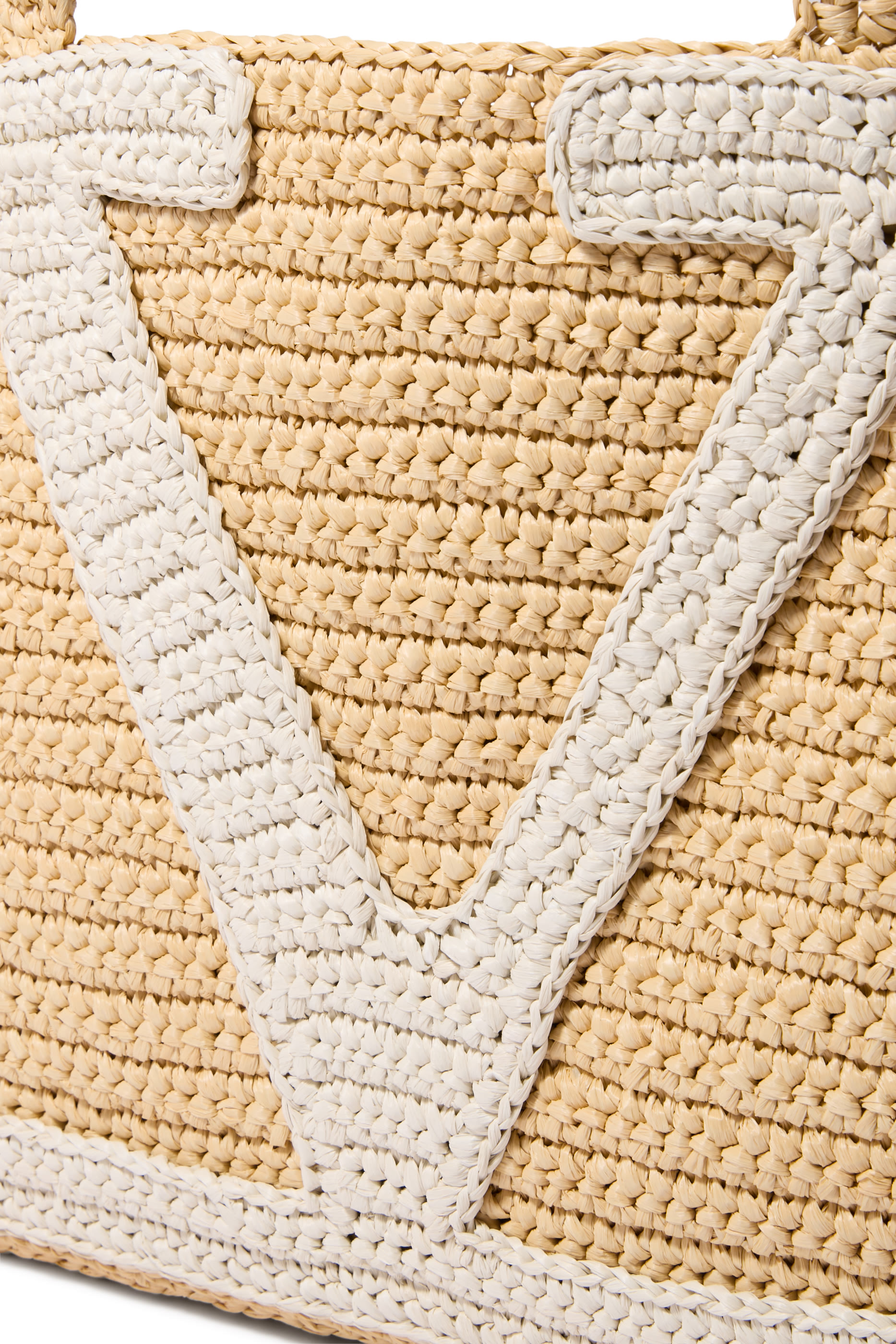 Viva Superstar Large Raffia Shopping Bag