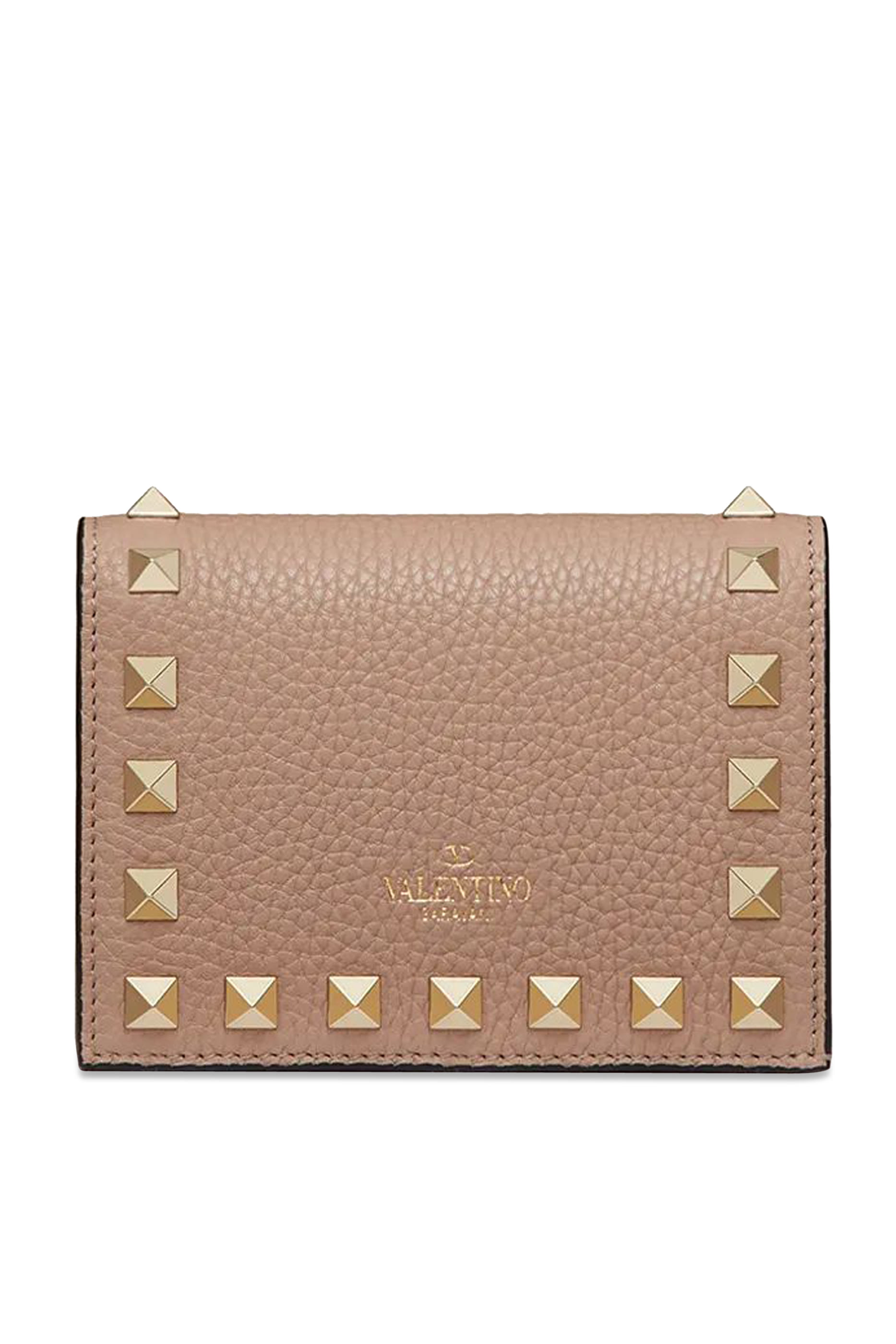  Rockstud Leather Wallet