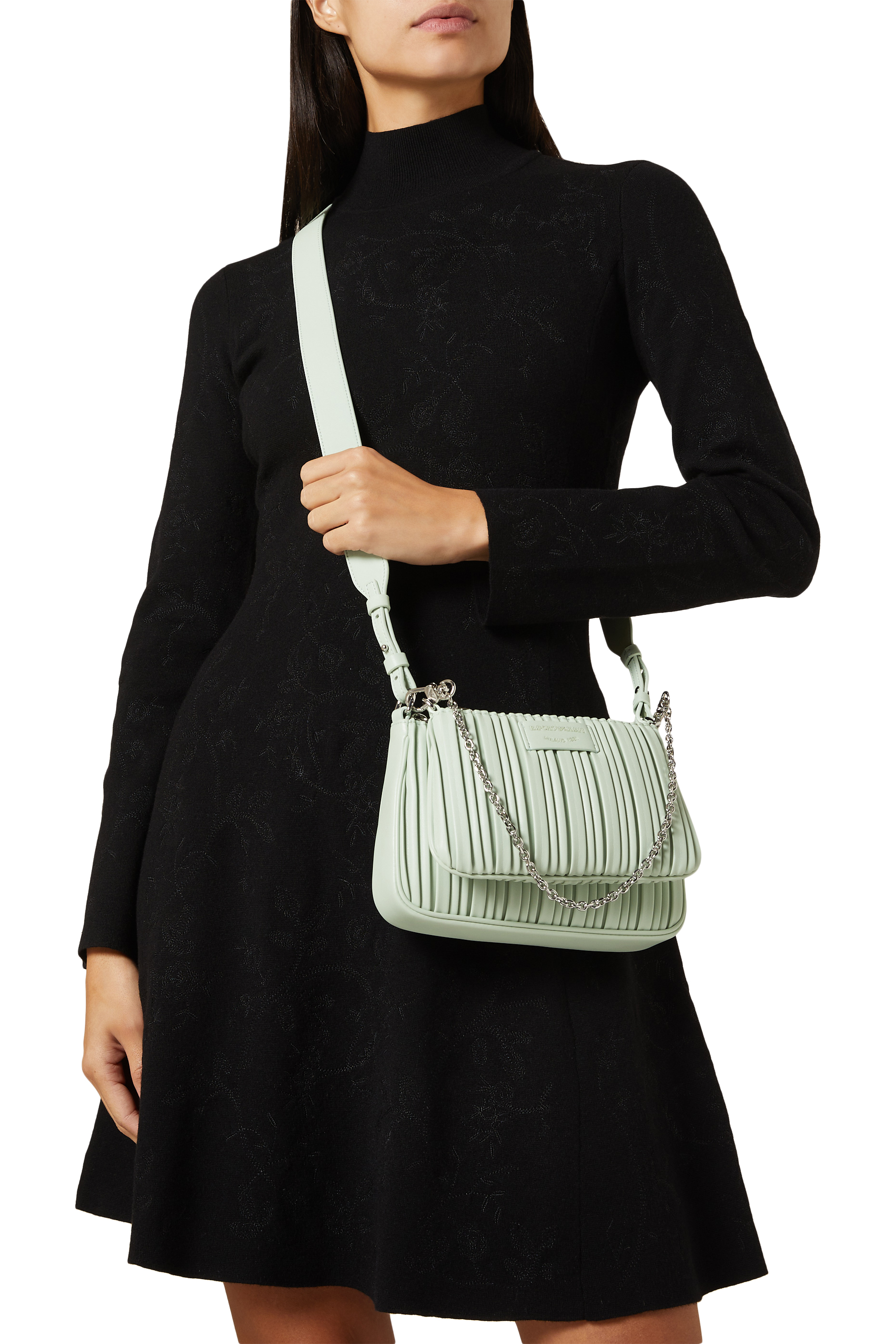 Mini Crossbody Bag in Leather