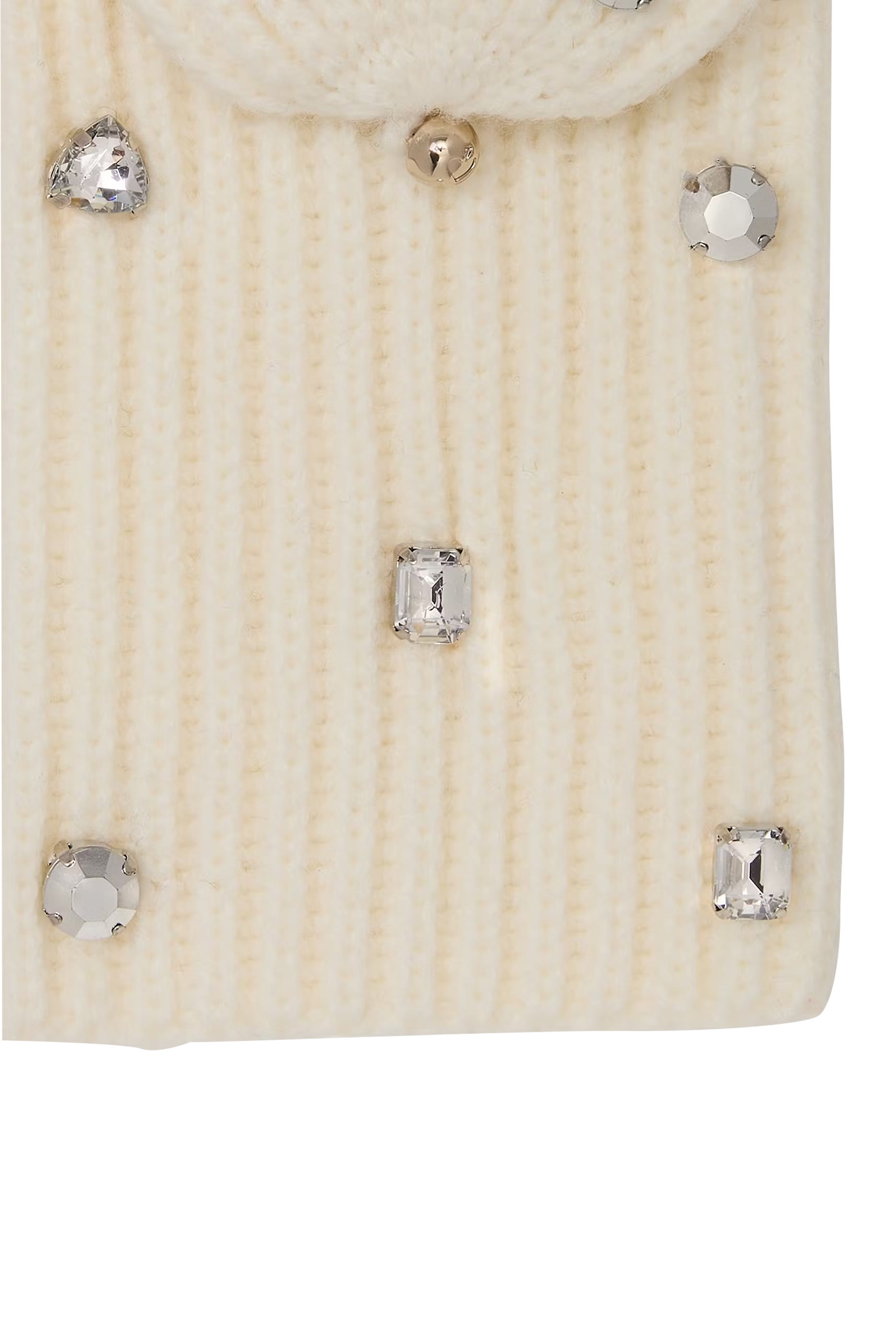 Embellished Pop Top Mitten