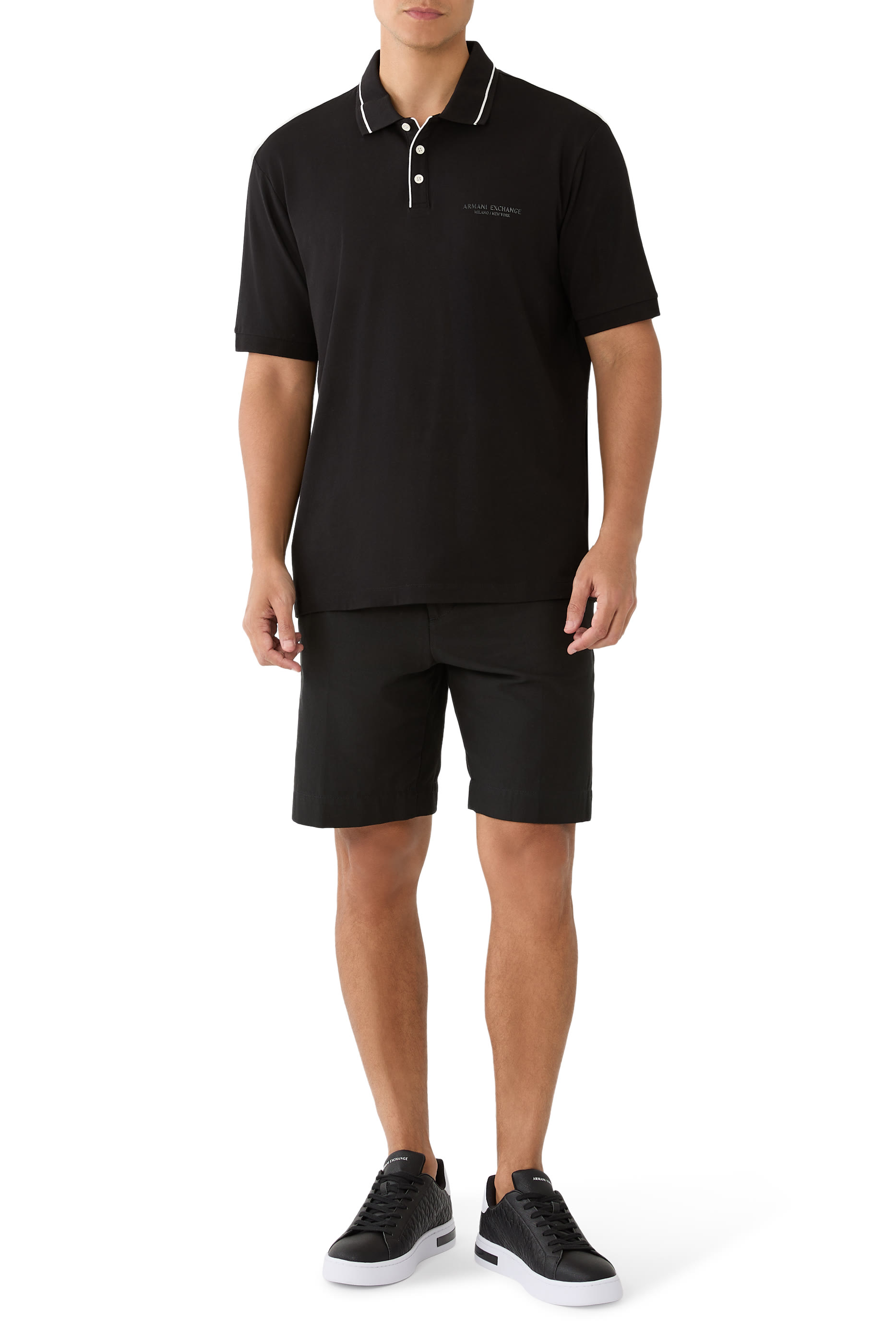  Regular Fit Polo Shirt in Stretch Jersey