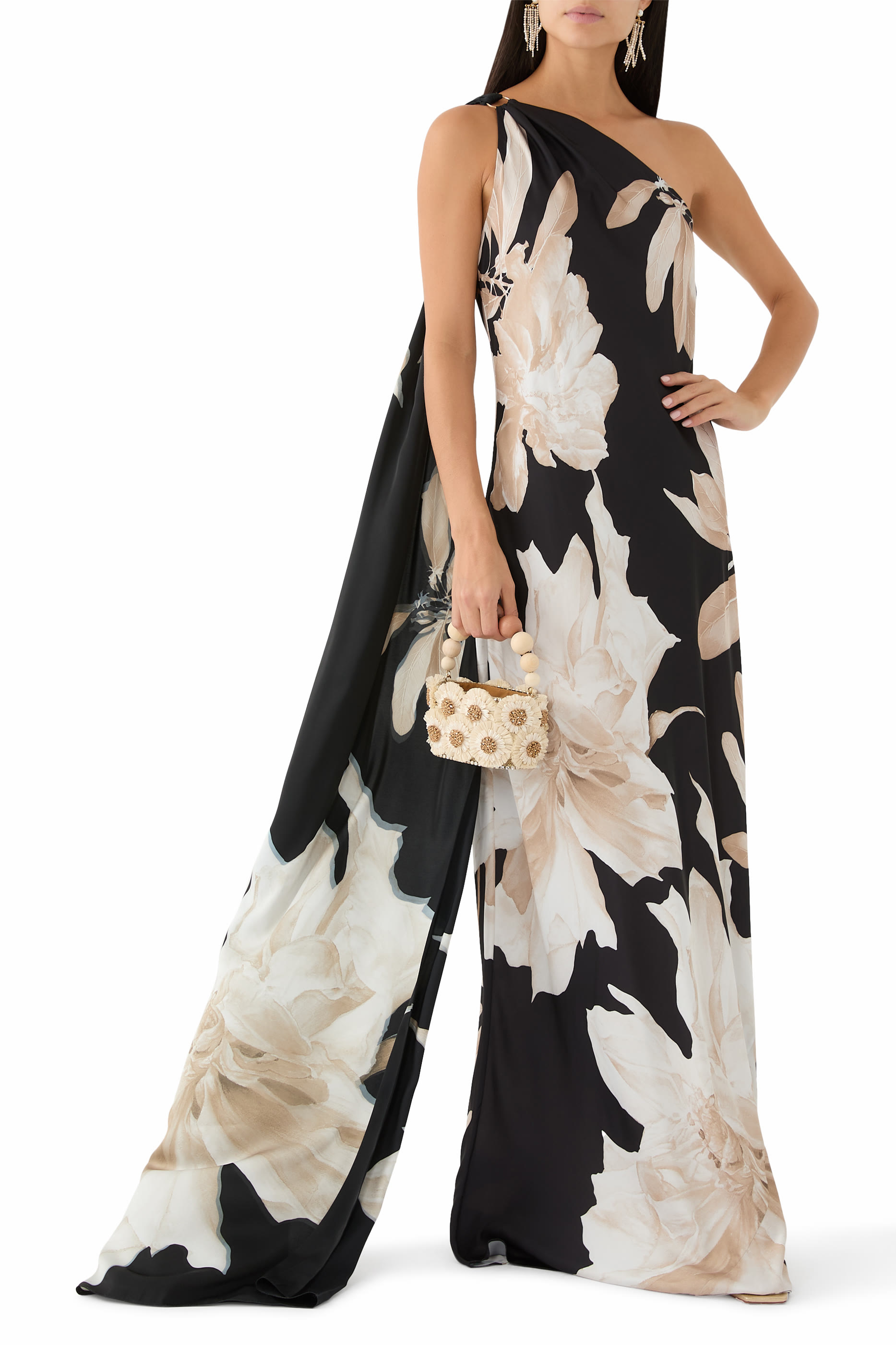  Niru One Shoulder Maxi Dress 