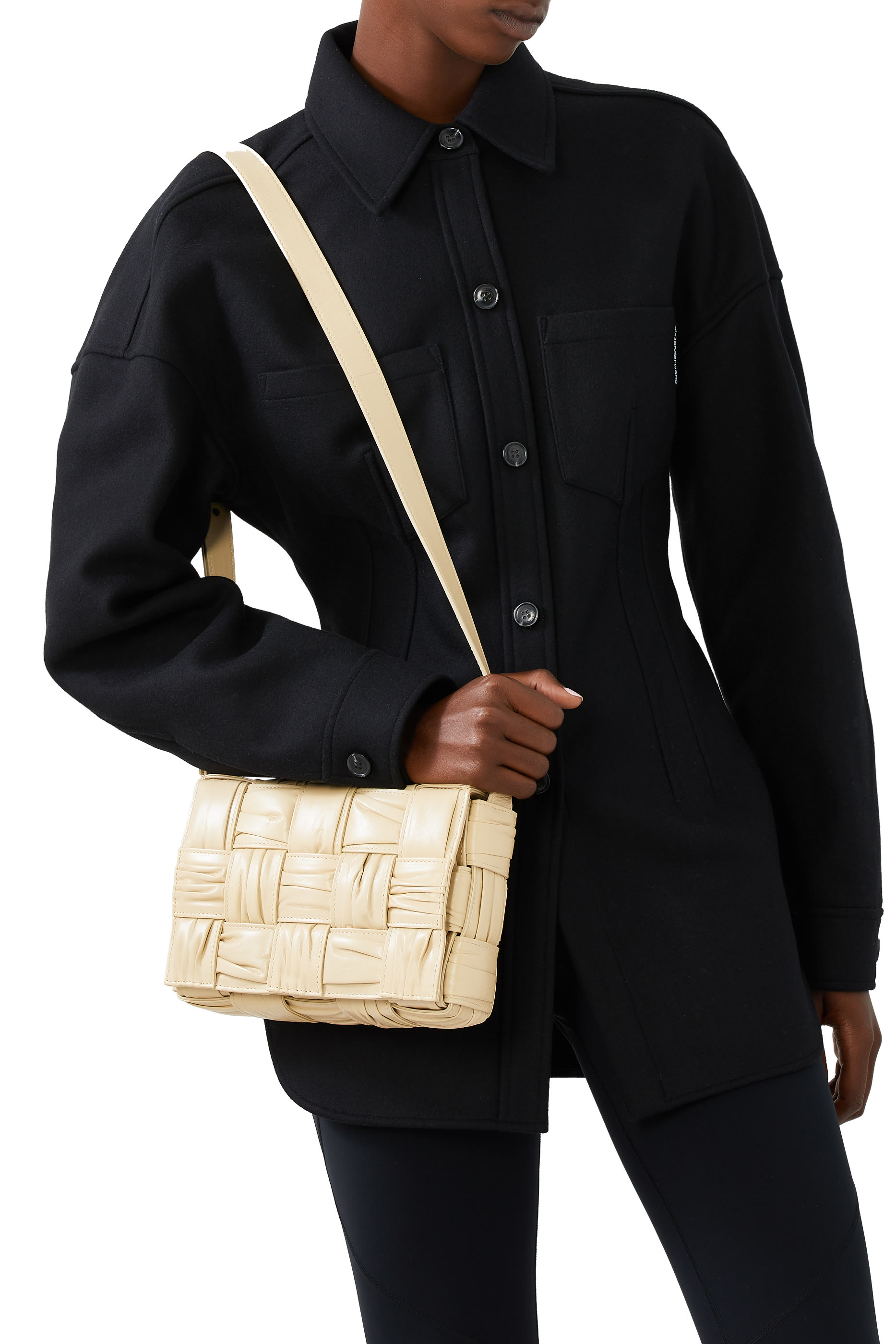 Cassette Plisse Intreccio Bag