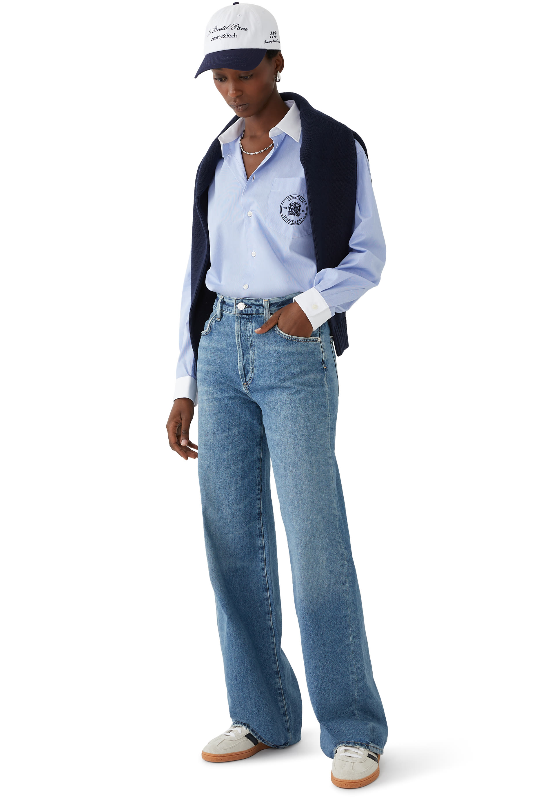 Bristol Crest Oversized Shirt