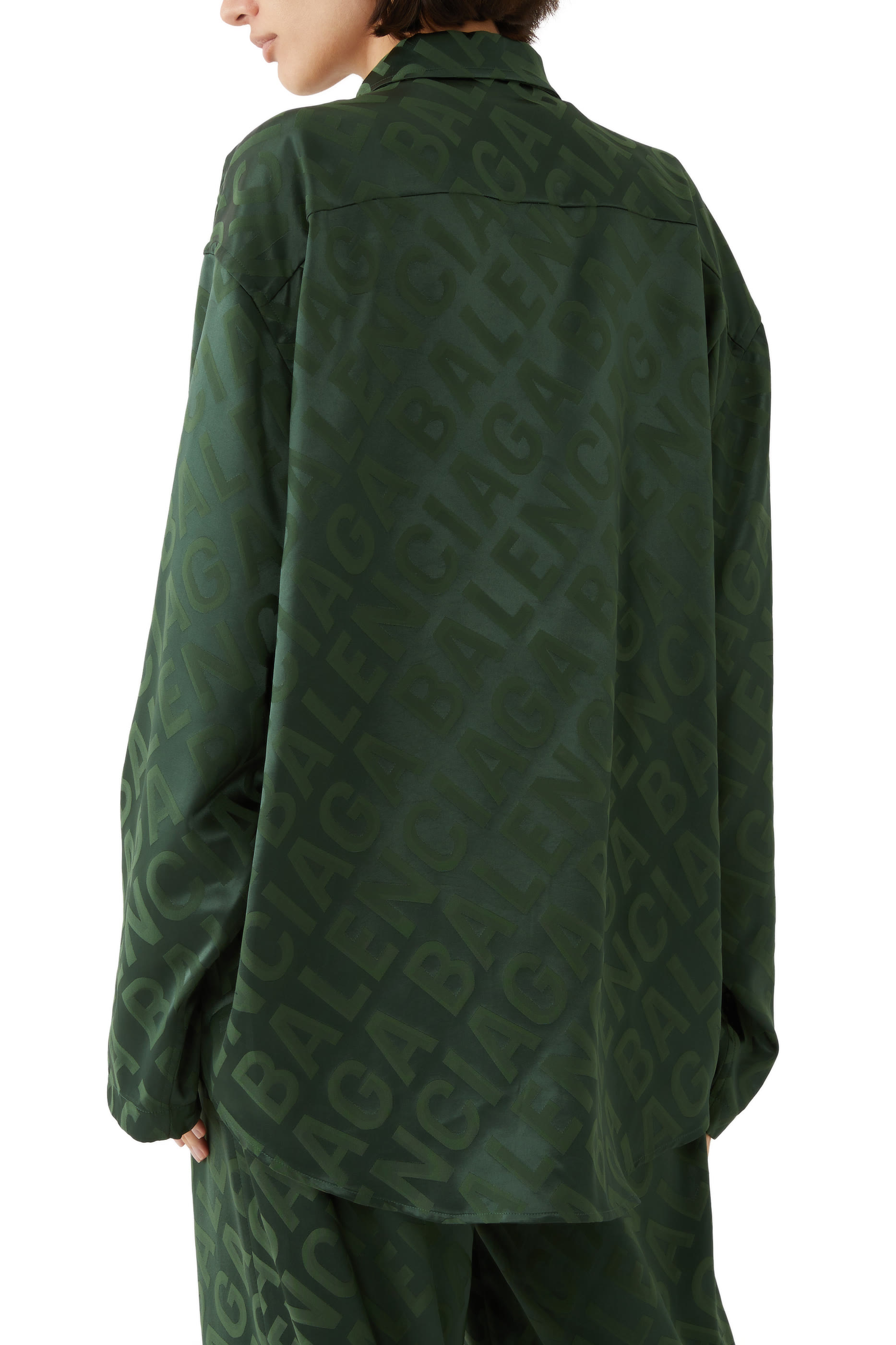 All-Over Logo Minimal Large Fit Shirt