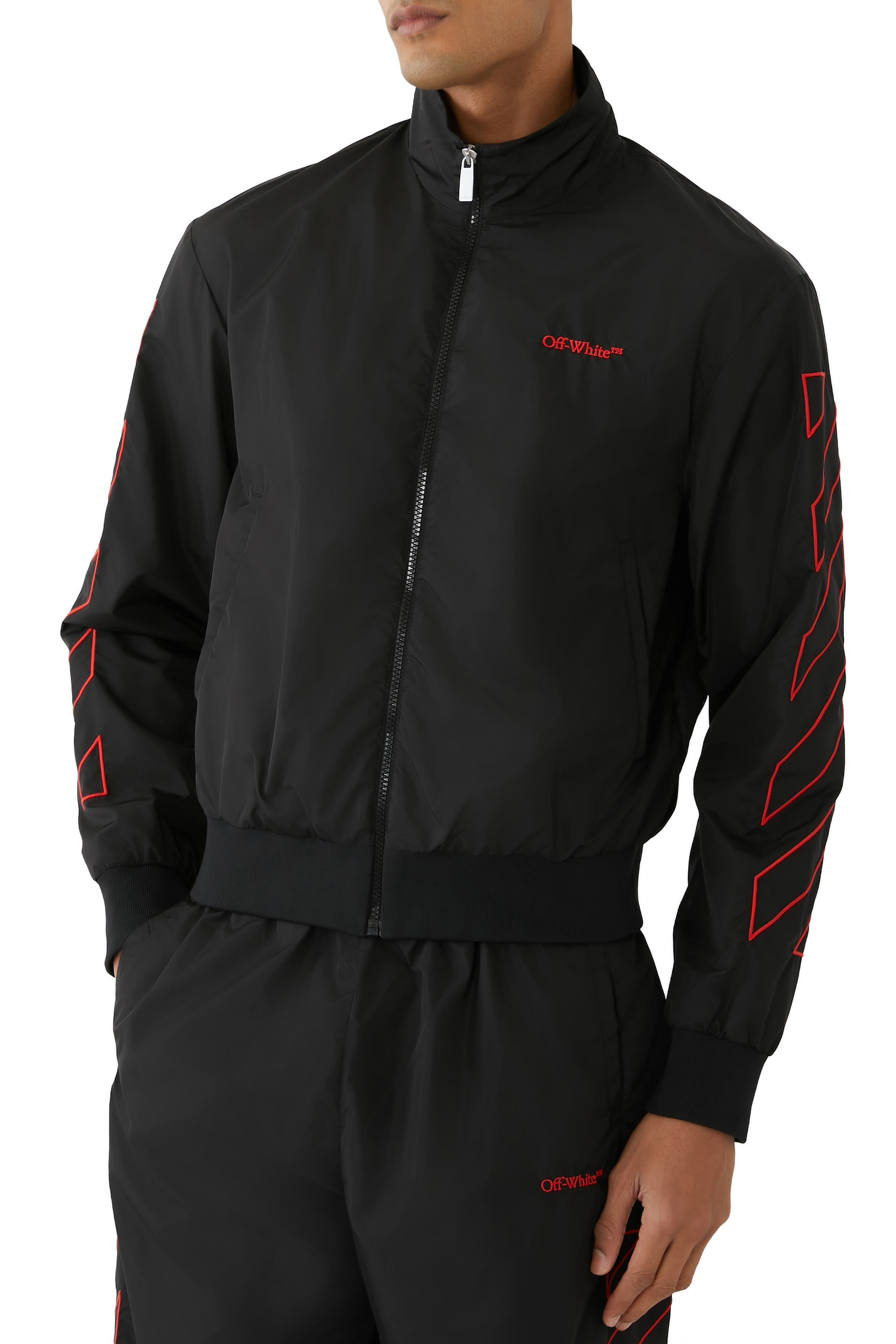 Outl Diag Nylon Tracktop