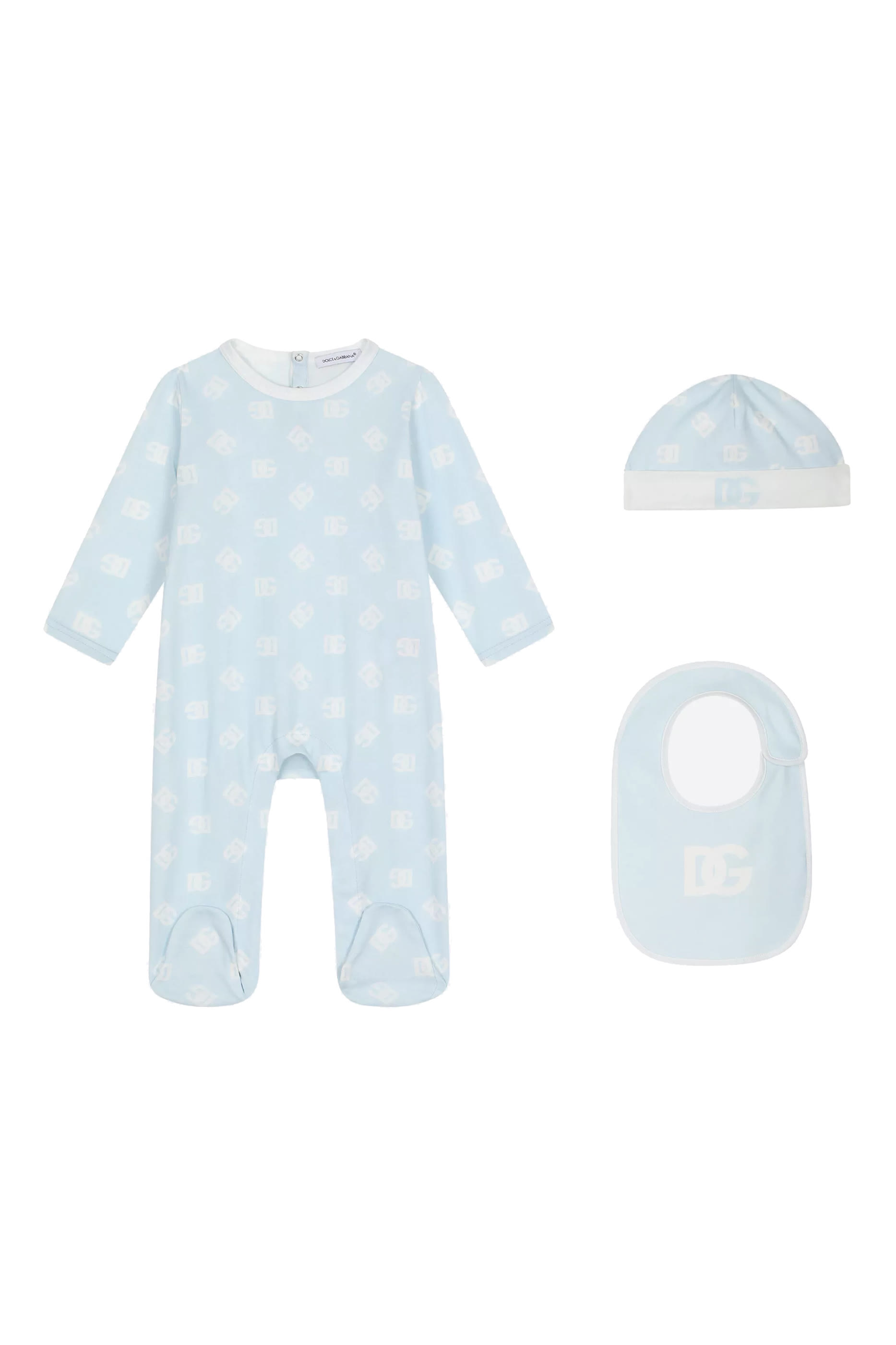 Kids Logo Print Bodysuit Gift Set