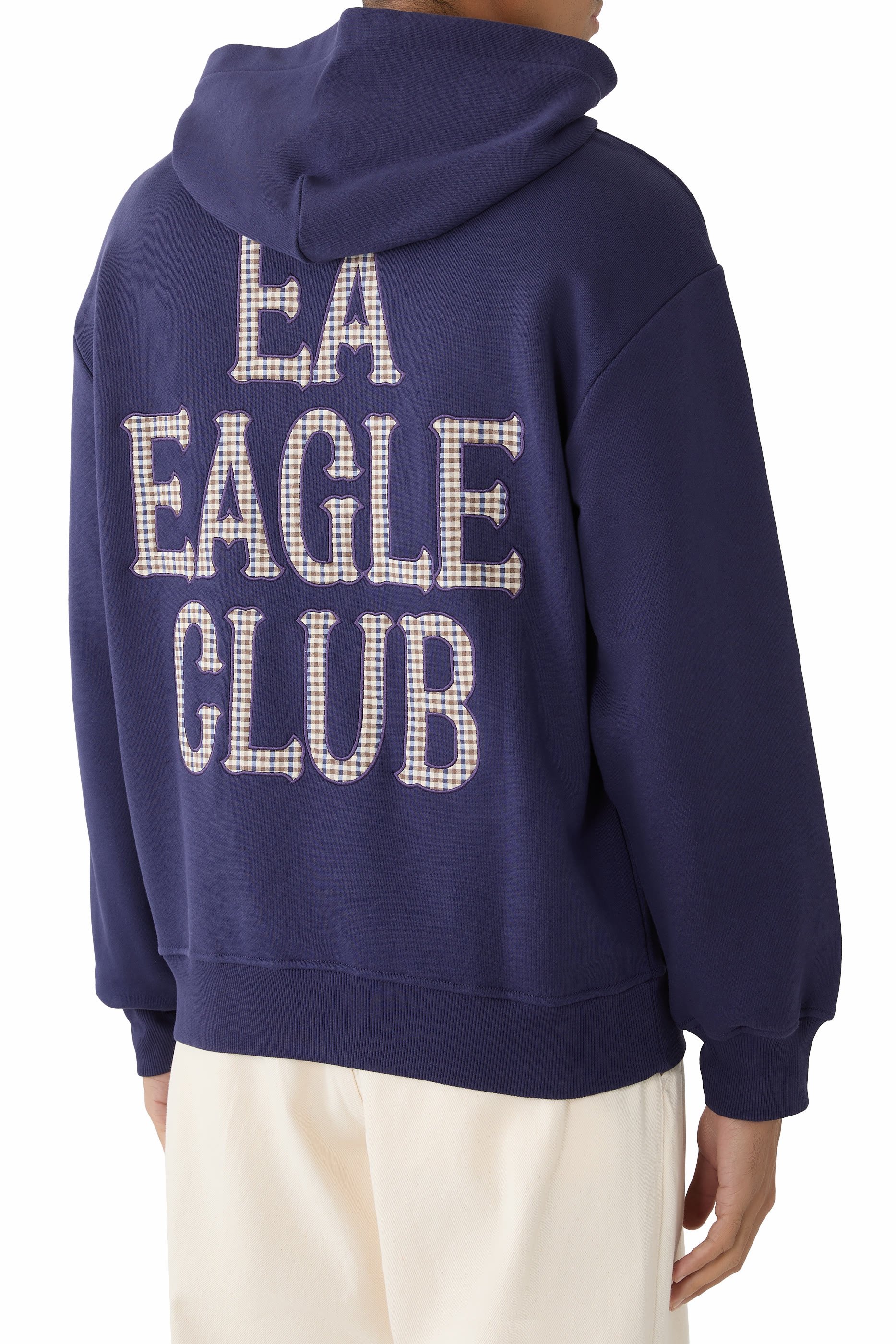 Eagle Club Logo Hooded Sweatshirt