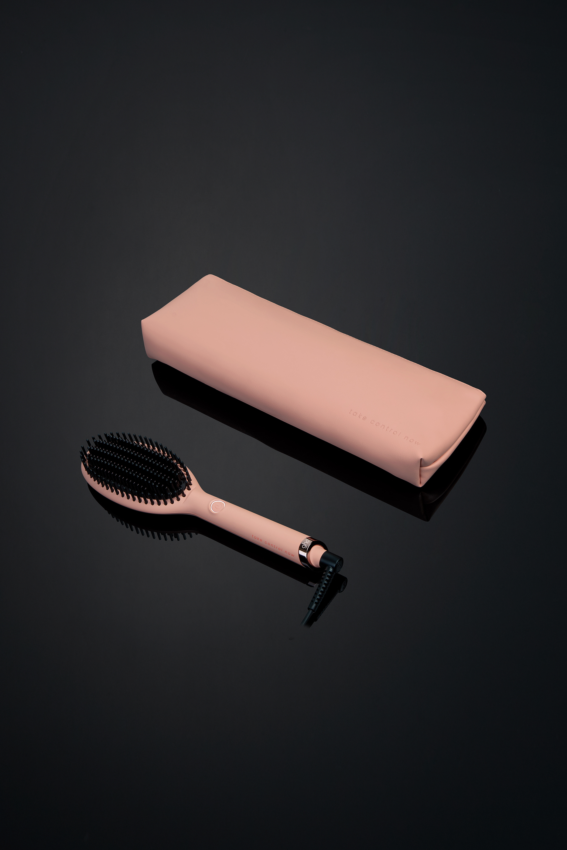 Pink Collection Glide Hair Straightener Brush
