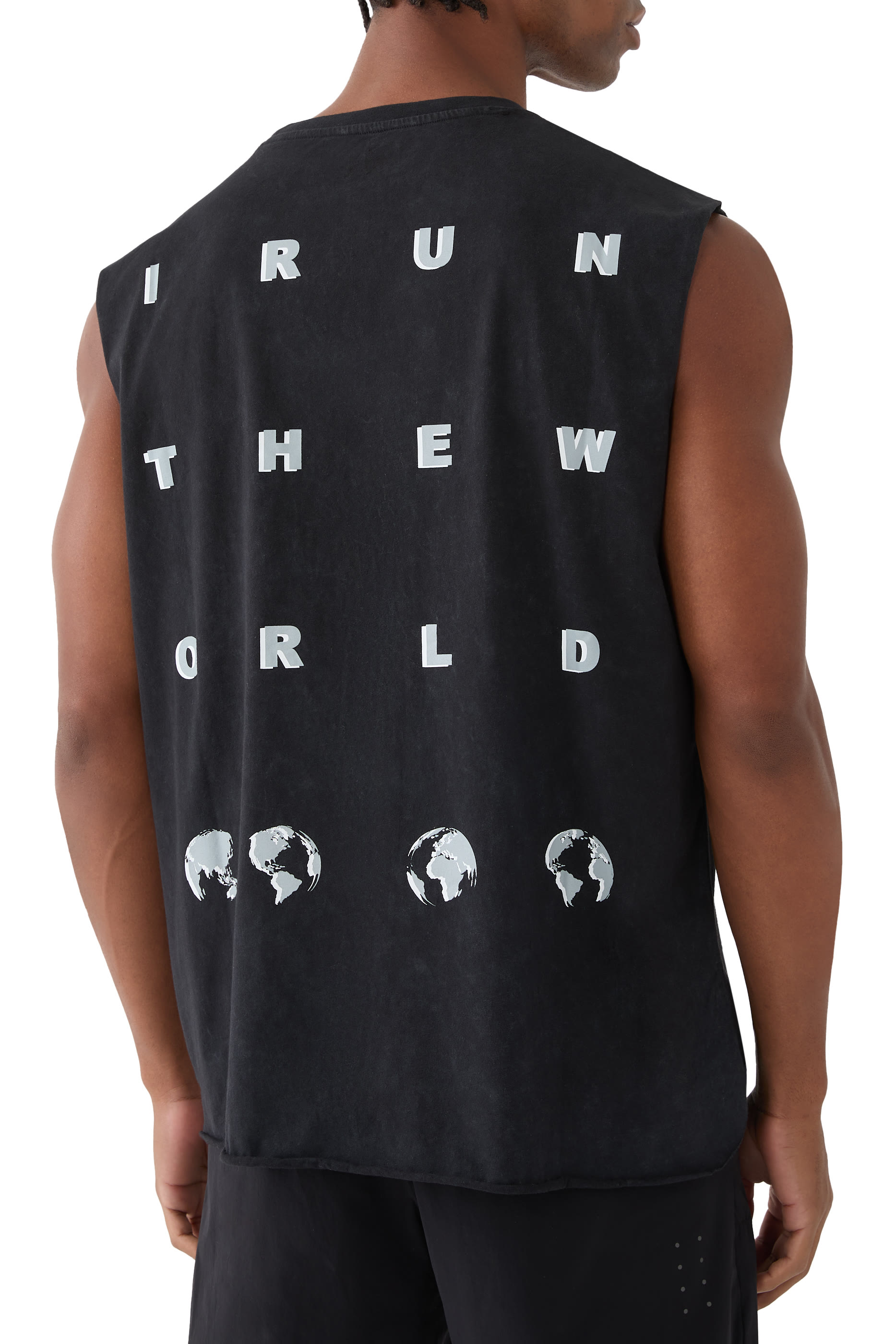 Easy Tank with Run The World Print