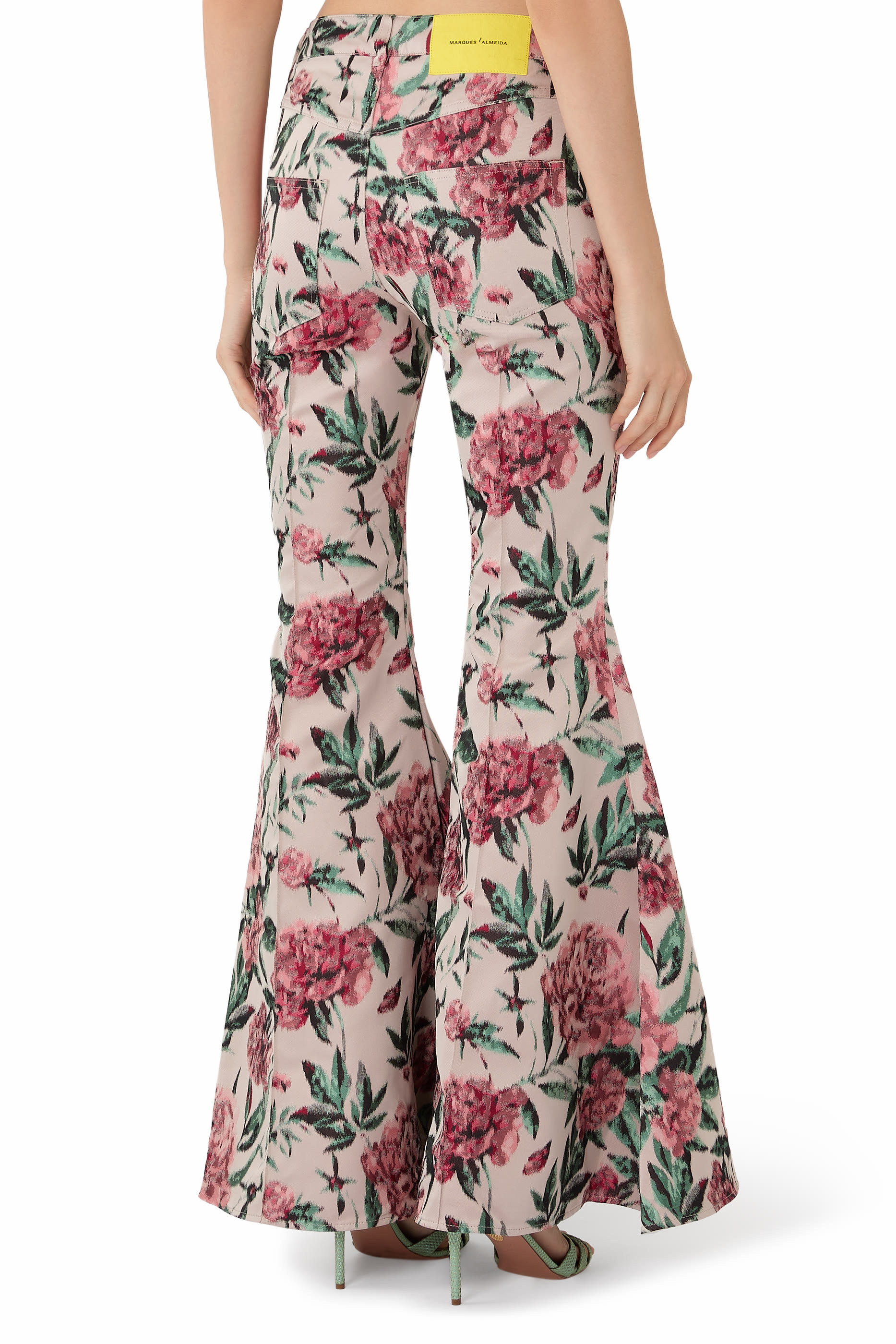 Brocade Extreme Flare Trousers
