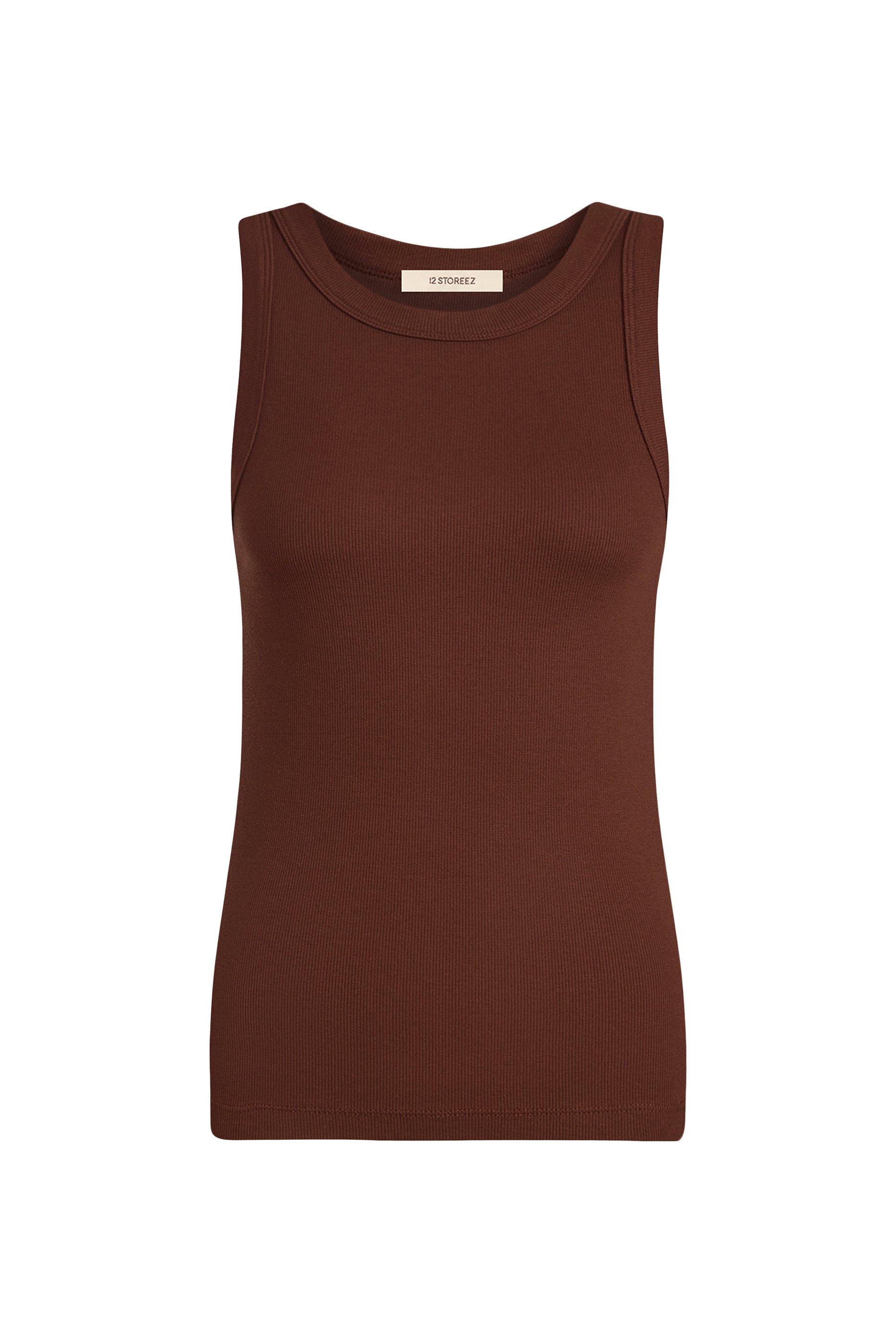 Ribbed Cotton Tank Top