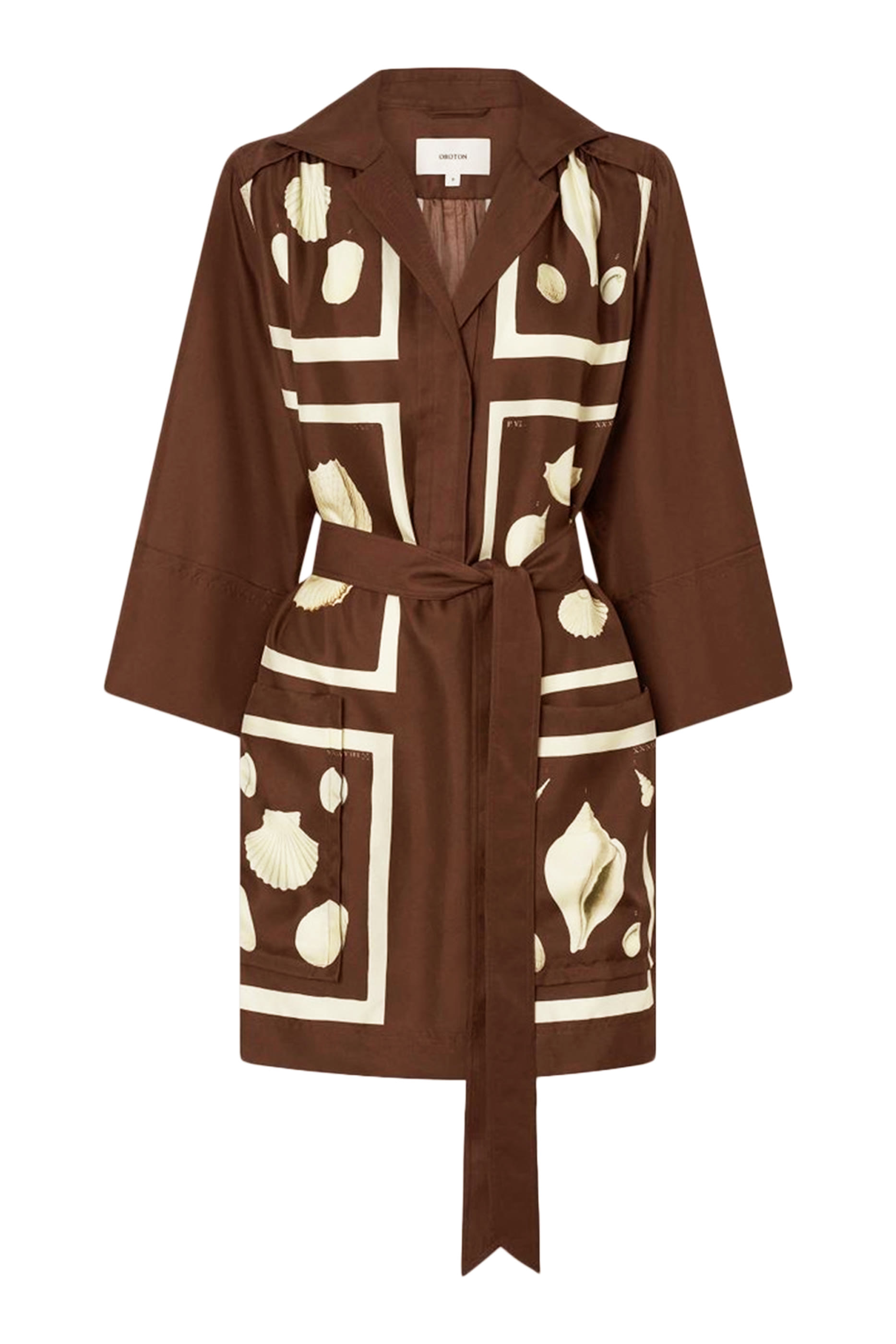 Graphic Shell Tunic Dress