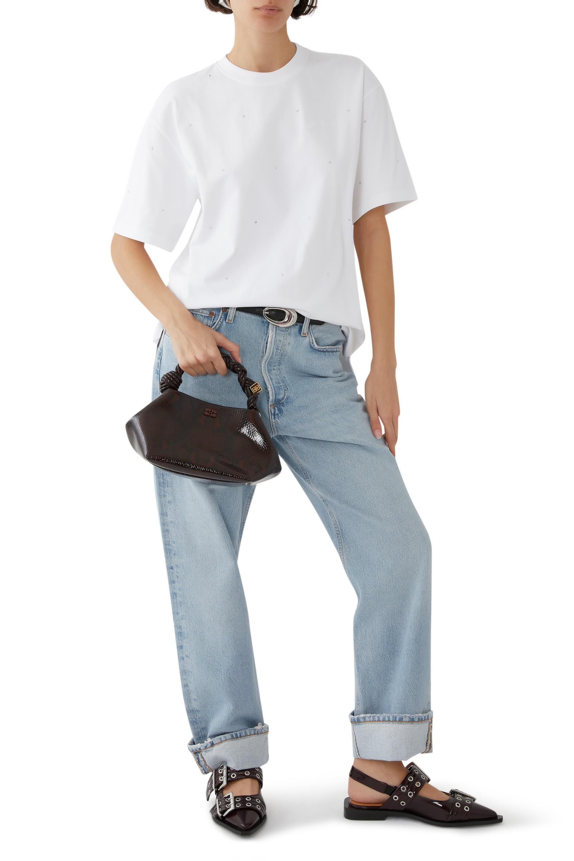 Feminine Buckle Ballerinas