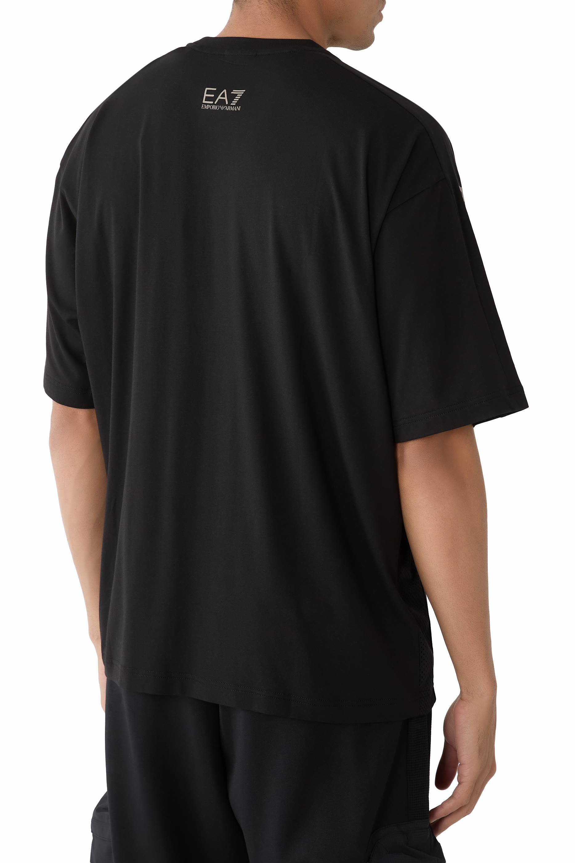 EA7 Logo Tape T-Shirt